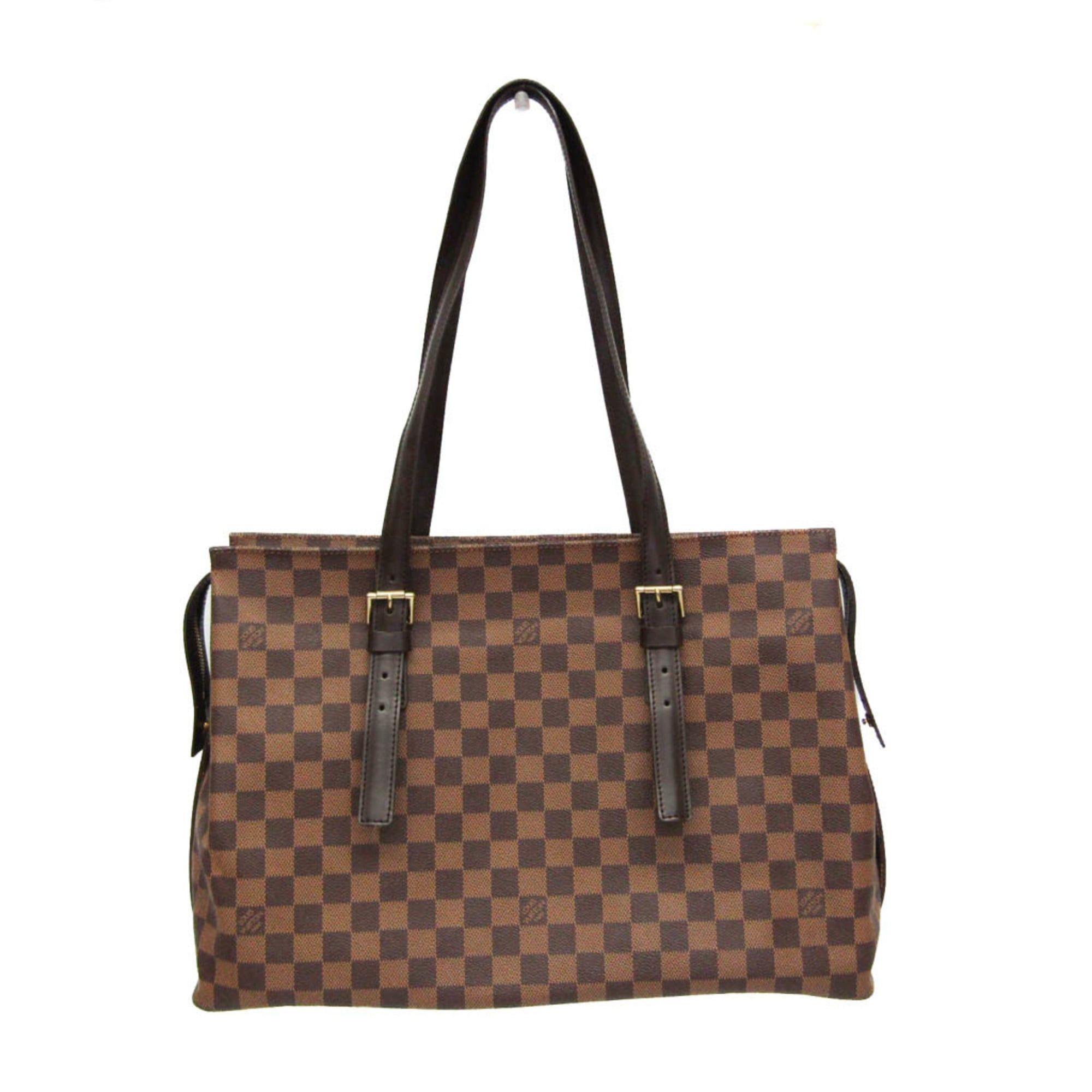 Louis Vuitton Louis Vuitton Damier Chelsea N51119 Women's Shoulder Bag Brown,Ebene Size ONE SIZE - 1 Thumbnail