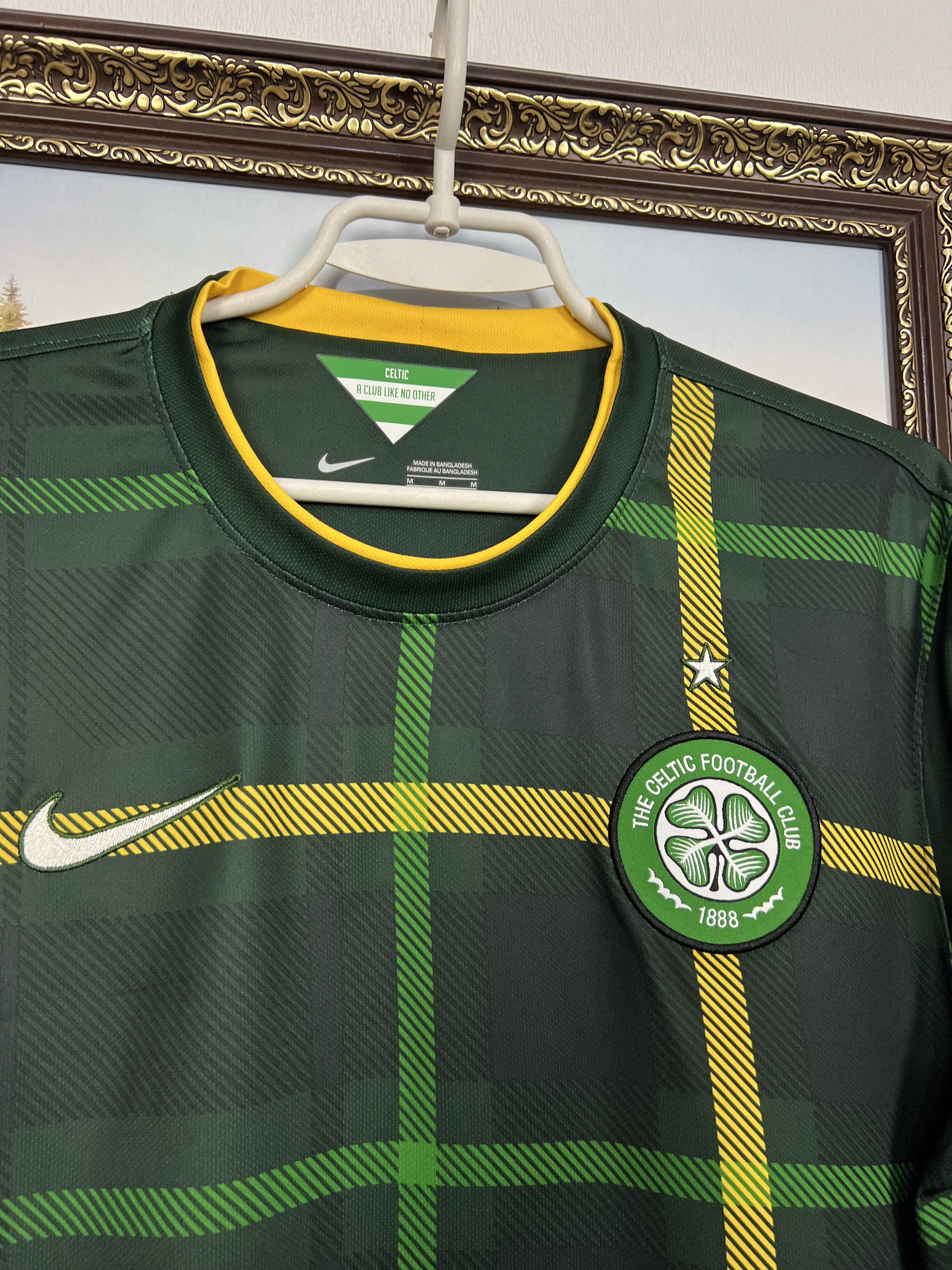 Nike Celtic football shirt Player Issue Long Sleeve Jersey Trikot Size US M / EU 48-50 / 2 - 3 Thumbnail