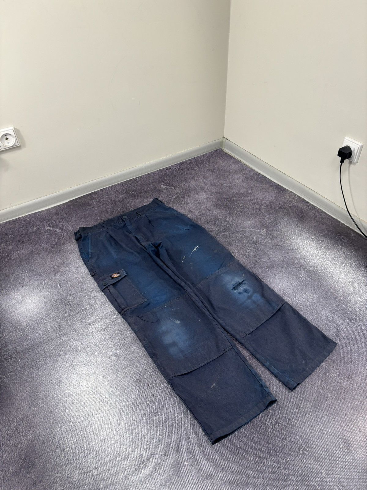 Dickies Vintage Dickies Redhawk Distressed Work Baggy Cargo Pants Size US 34 / EU 50 - 3 Thumbnail