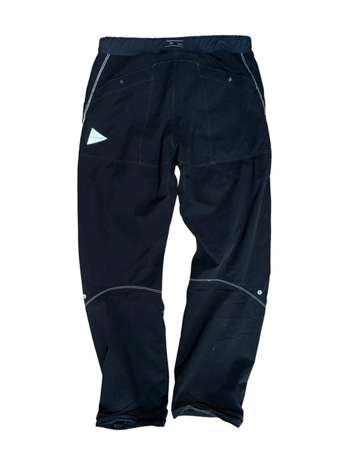 And Wander and wander Black Technical Zip Pocket Trousers Size US 34 / EU 50 - 4 Thumbnail