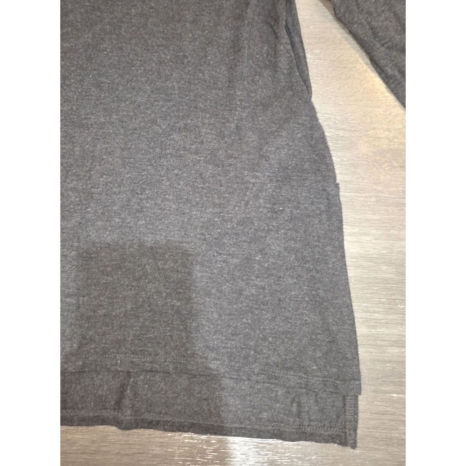 Vintage Cable & Gauge T-Shirt Women Long Sleeve Dress Gray L XL Large Size Regular Knit Viscose Spandex Basic Pullover Round Neck Shirt Size L / US 10 / IT 46 - 6 Thumbnail