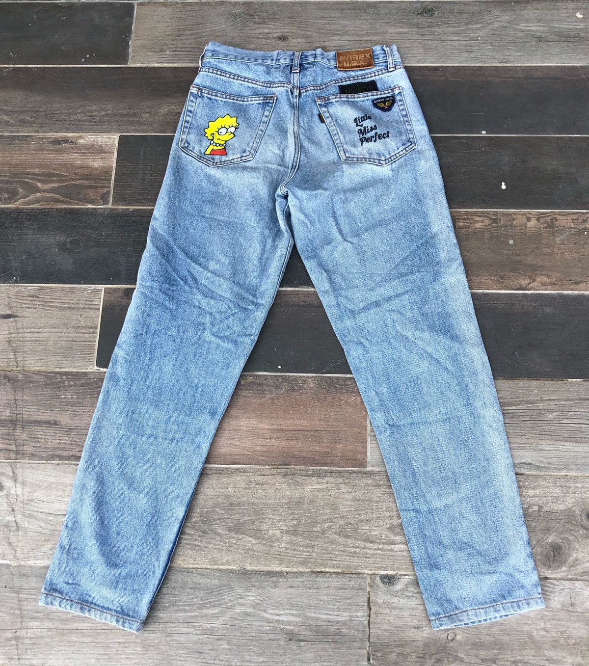 Avirex × If Six Was Nine × Japanese Brand 🔥Vintage Avirex x the simpson x santa cruz x marlboro Jeans🔥 Size US 30 / EU 46 - 2 Thumbnail