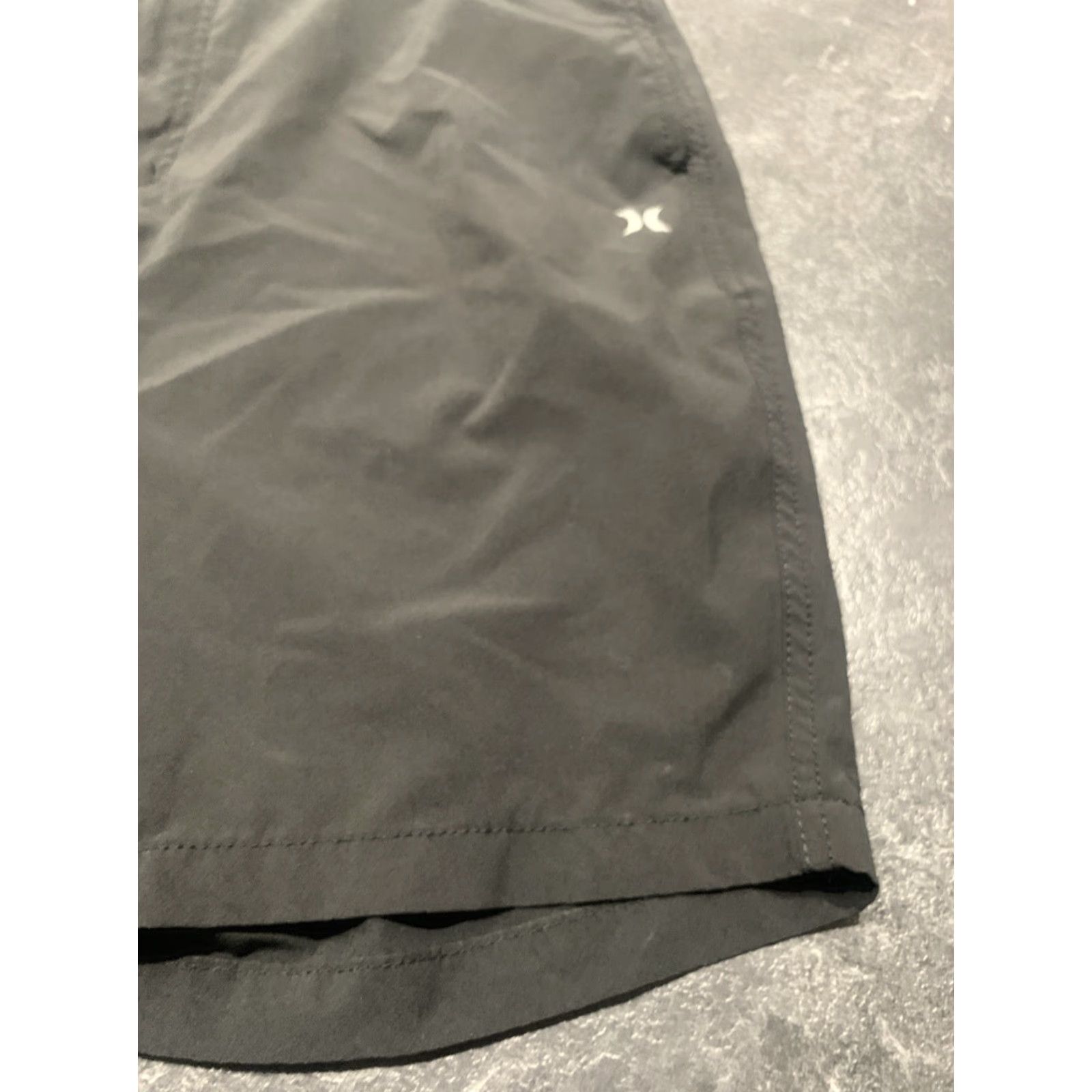 Hurley Hurley Mens Shorts 34 Bermuda Quick Dry Stretch All Day Logo Black Summer Casual Size US 34 / EU 50 - 2 Thumbnail