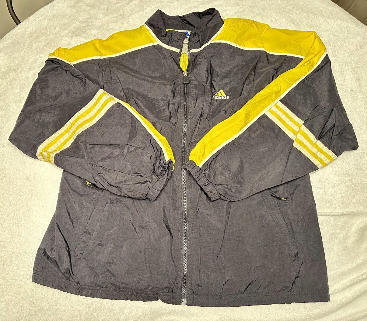 Adidas × Vintage VTG 90s Adidas Windbreaker Jacket Men’s Sz L-Read Descript Size US L / EU 52-54 / 3 - 1 Thumbnail