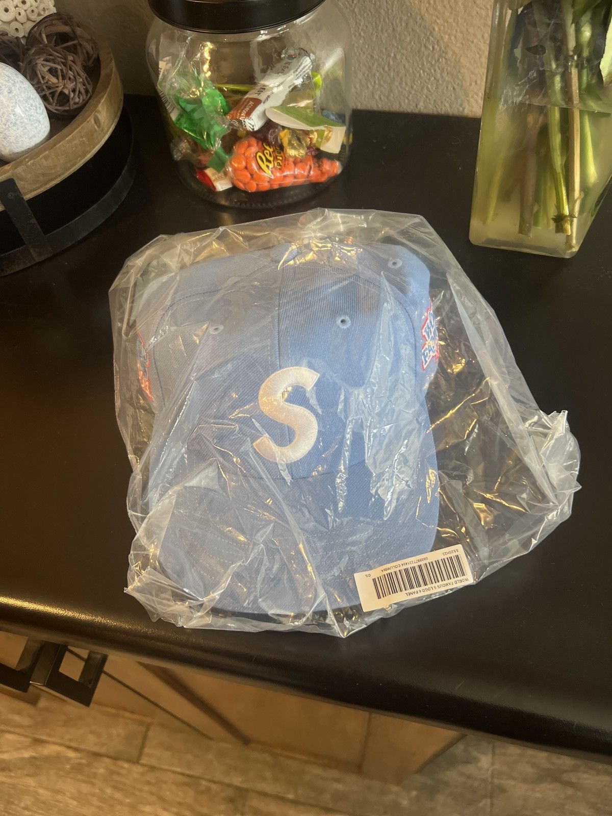 Supreme Supreme World Famous S Logo 6-Panel Blue - READY TO SHIP Size ONE SIZE - 3 Thumbnail