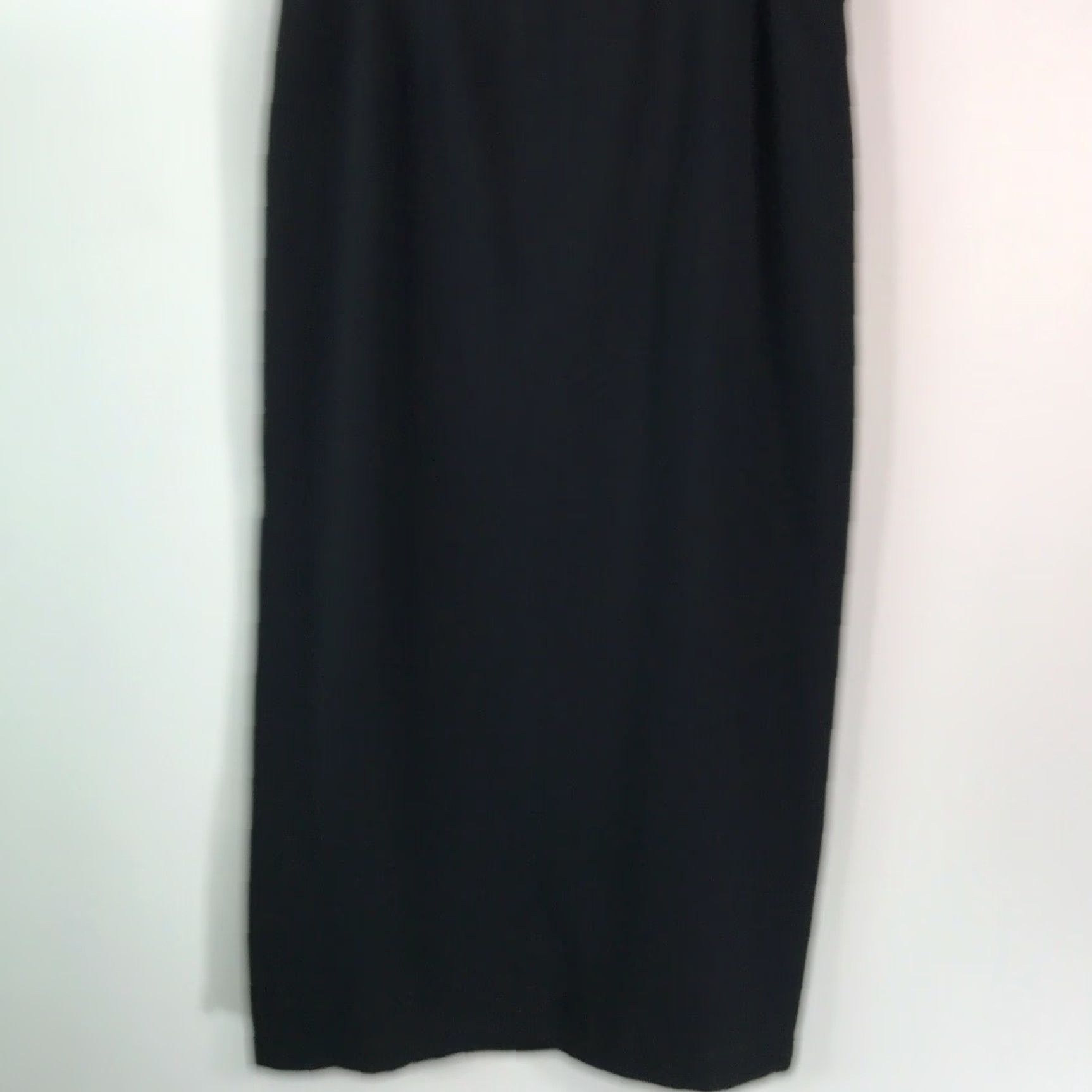 Vintage **Vintage Apostrophe Women's Regular Black Midi A-Line Skirt Size 16** User: Vintage Apostrophe Women's Black Regular Midi A-Line Skirt Size 16 Size 38" / US 16 / IT 52 - 2 Thumbnail
