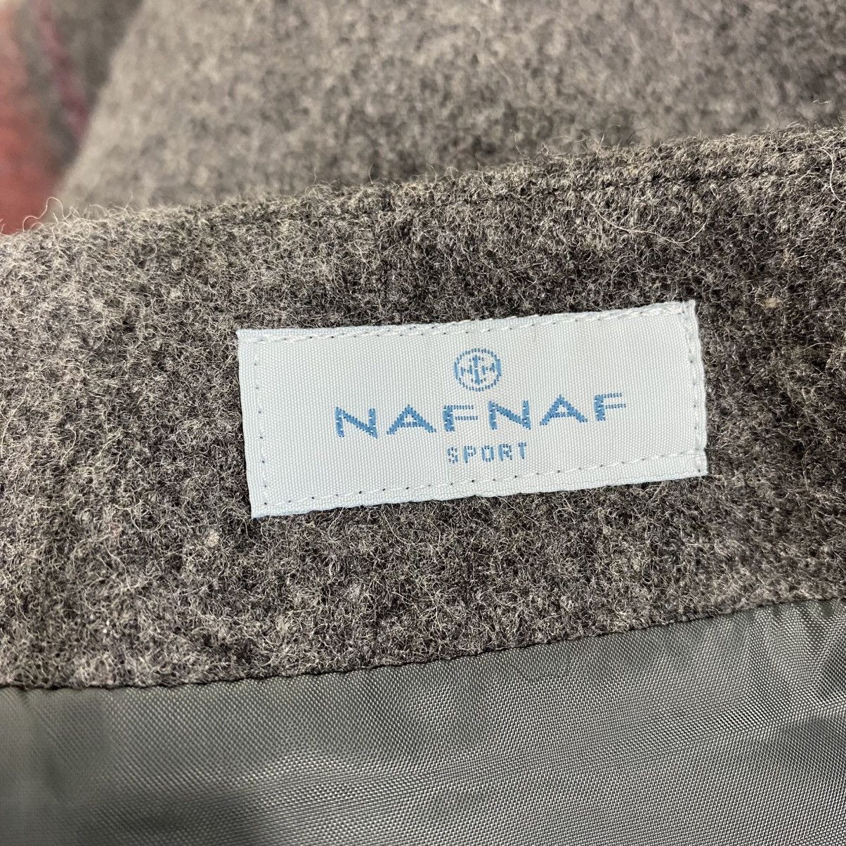 Japanese Brand Vintage Wool Skirt Striped Naf Naf Sport Issey Miyake Size 30" / US 8 / IT 44 - 16 Thumbnail