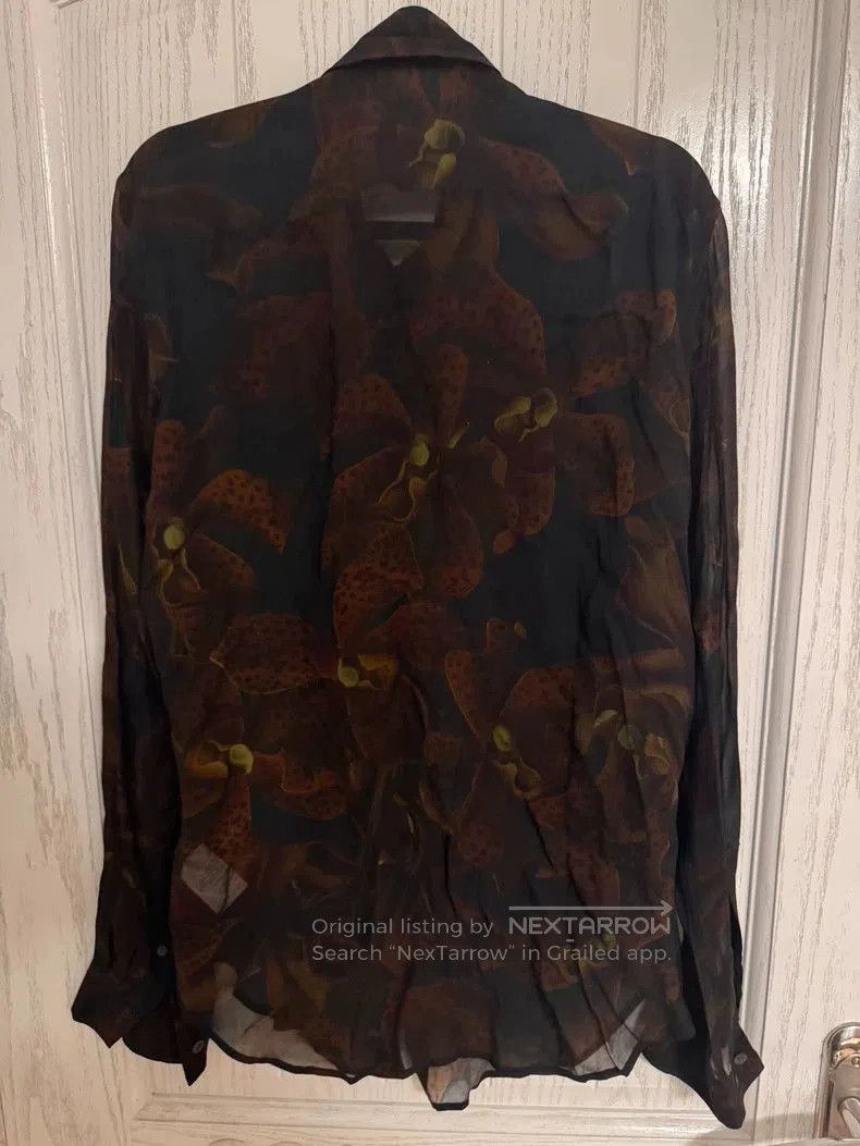 Dries Van Noten Dries Van Noten Embroidered Beaded Shirt. Size US S / EU 44-46 / 1 - 4 Thumbnail