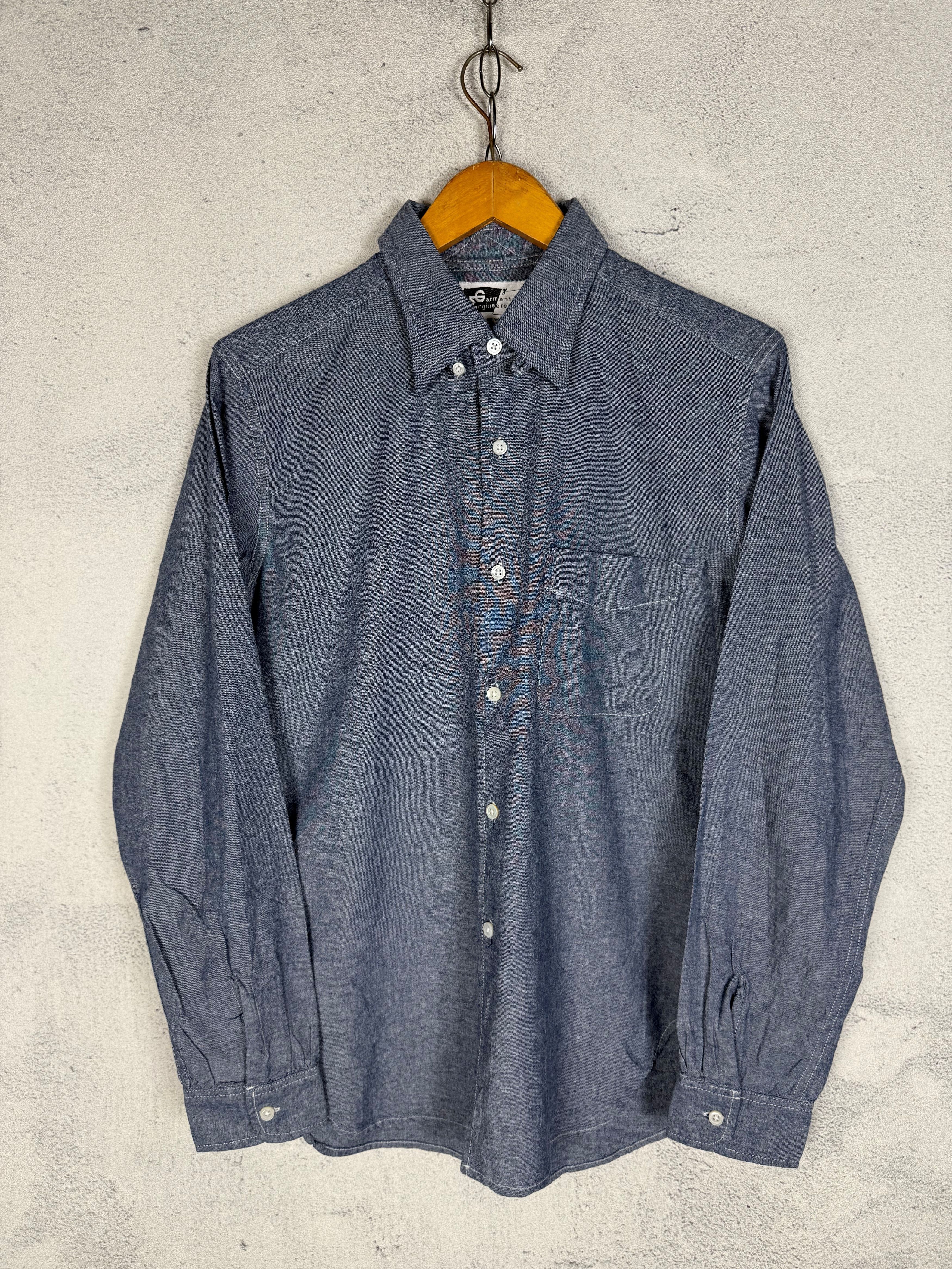 Engineered Garments Engineered Garments Chambray Work Shirt Size US S / EU 44-46 / 1 - 1 Thumbnail