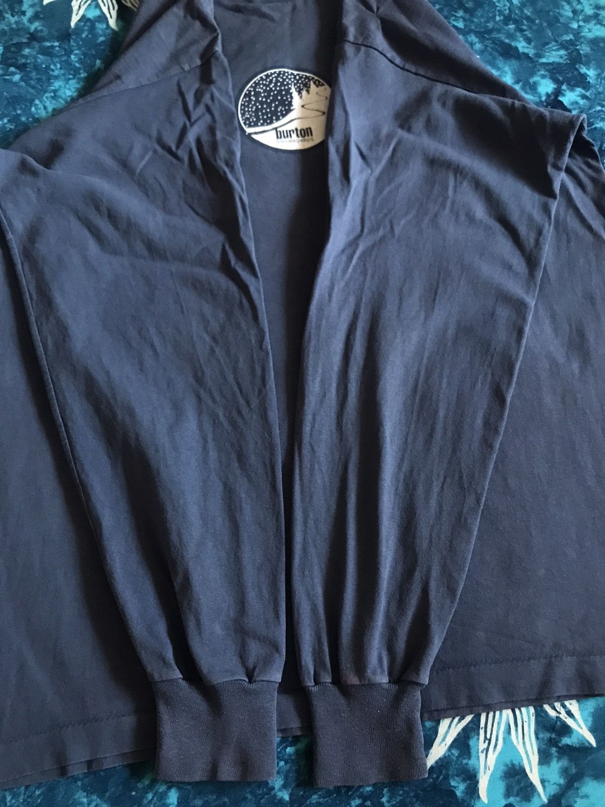 Burton Vintage Long Sleeve Burton Snowboard Big Logo 80s Size US L / EU 52-54 / 3 - 16 Thumbnail