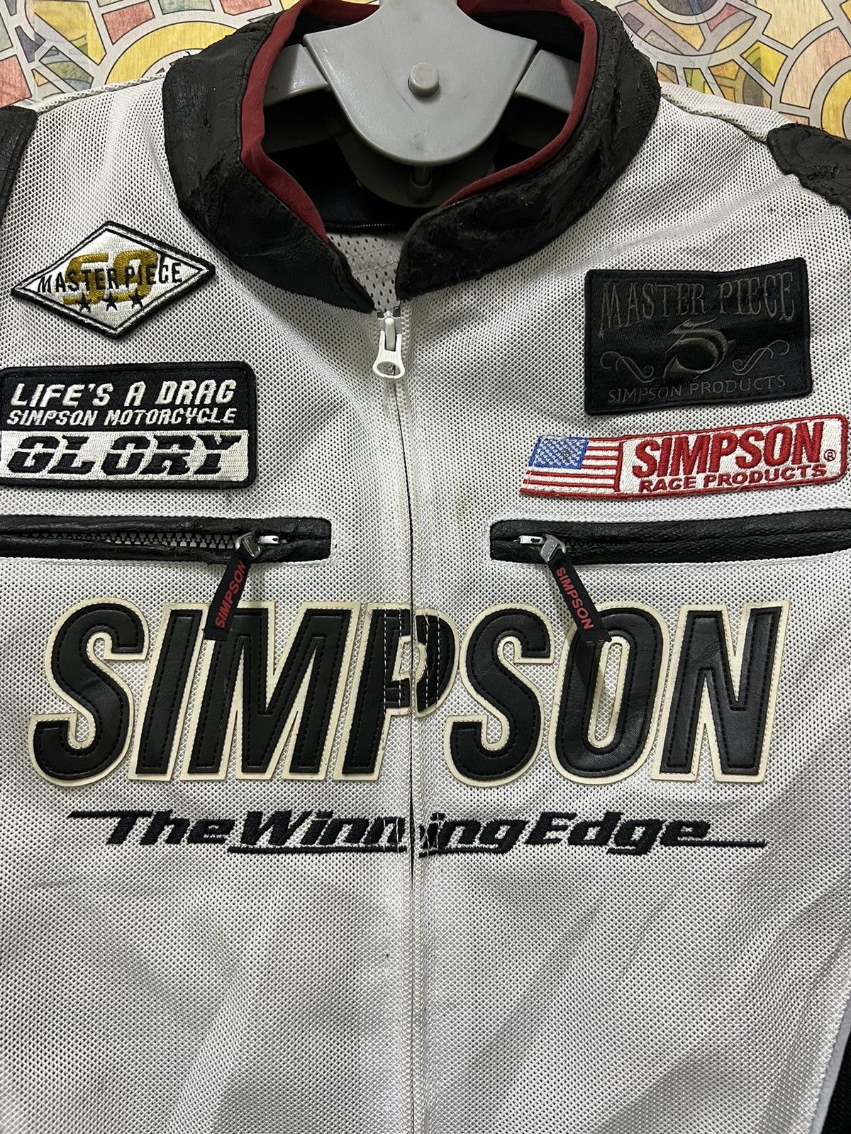 Other SIMPSON Mesh Jacket M Simpson Size US L / EU 52-54 / 3 - 18 Thumbnail