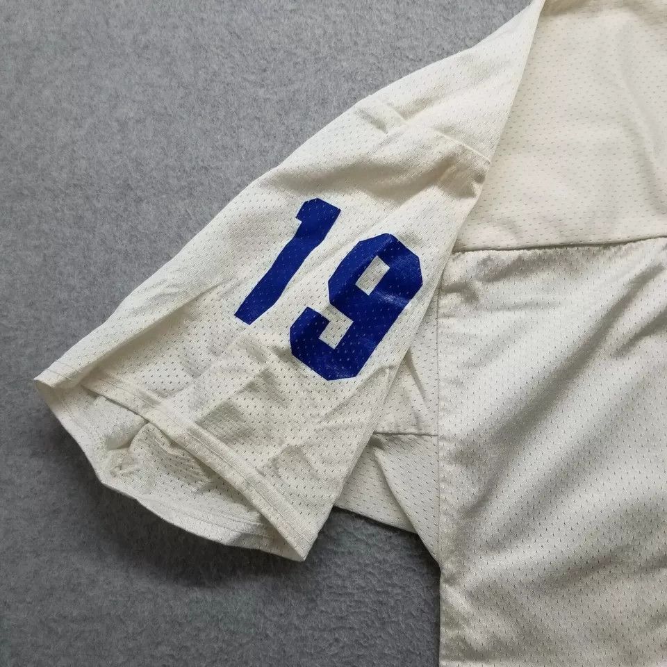Delong Delong Jersey Mens XL White V Neck Short Sleeve Comets 19 Size US XL / EU 56 / 4 - 11 Thumbnail