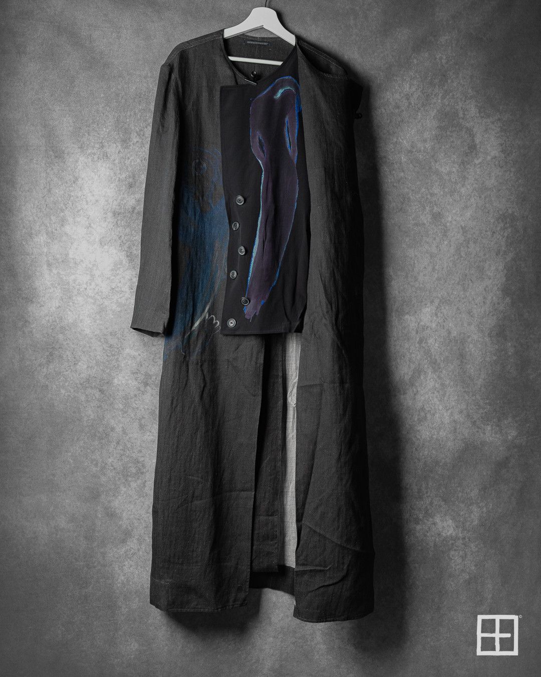Yohji Yamamoto Yohji Yamamoto Pour Homme SS20 Runway Double Layered Coat Size US L / EU 52-54 / 3 - 2 Thumbnail