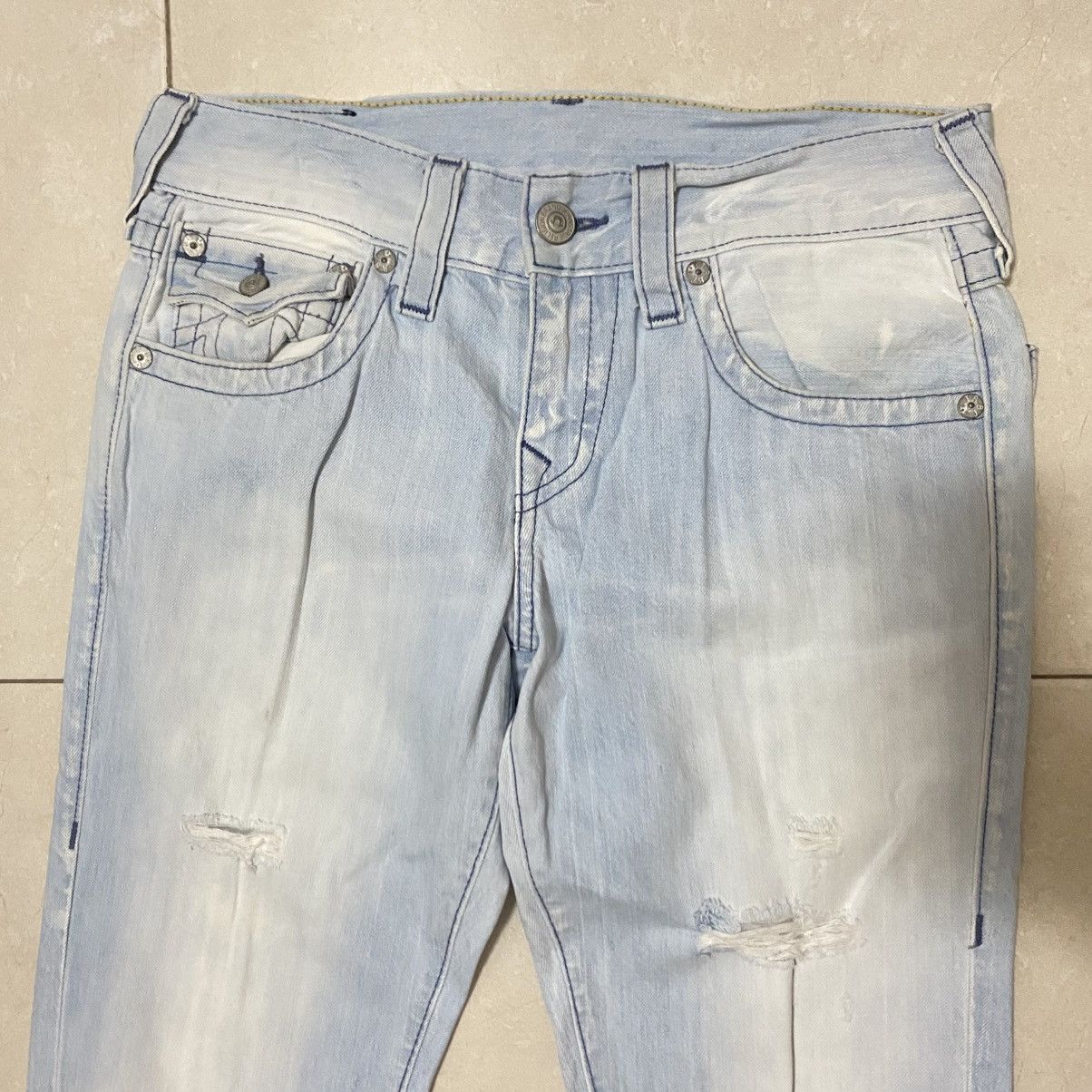 True Religion True Religion distressed Ricky light blue Size US 28 / EU 44 - 2 Thumbnail