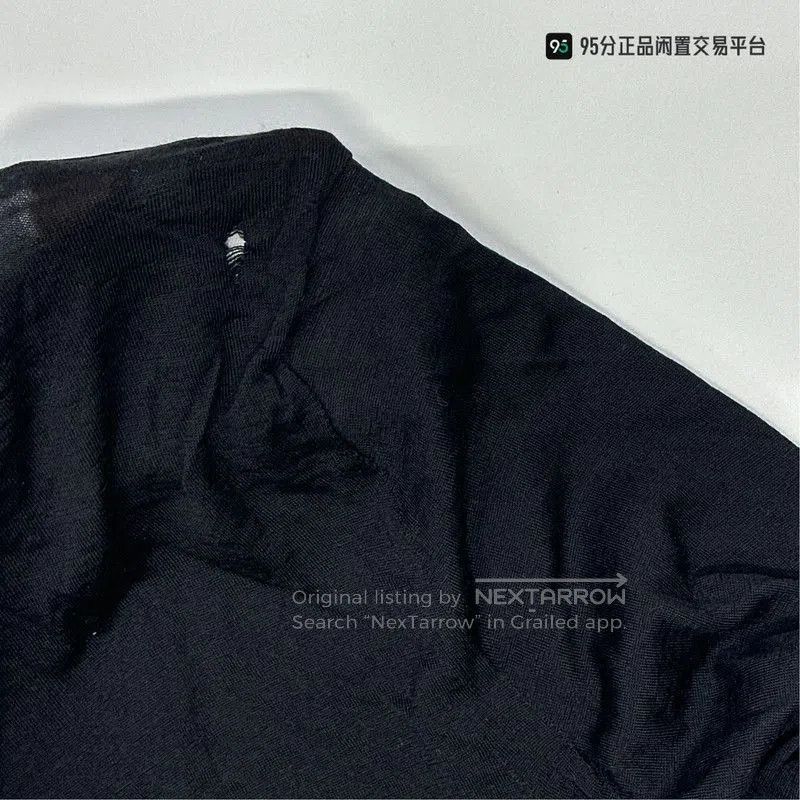 Ermenegildo Zegna Zegna FW22 Men's Black Crew Neck Sweater. Size US XXL / EU 58 / 5 - 1 Thumbnail