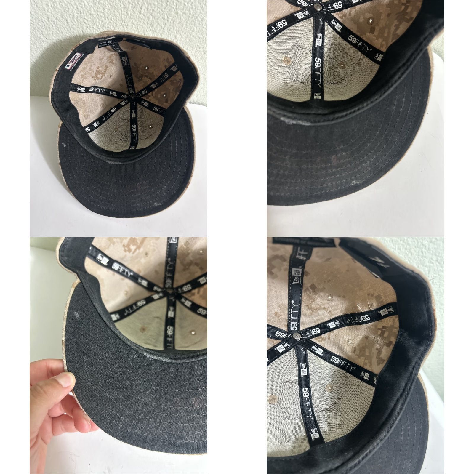 New Era New Era Seattle Mariners MLB Memorial Day Stars Stripes Camo Fitted 7 1/2 Men Baseball Cap Multicolor Camouflage Size ONE SIZE - 9 Thumbnail