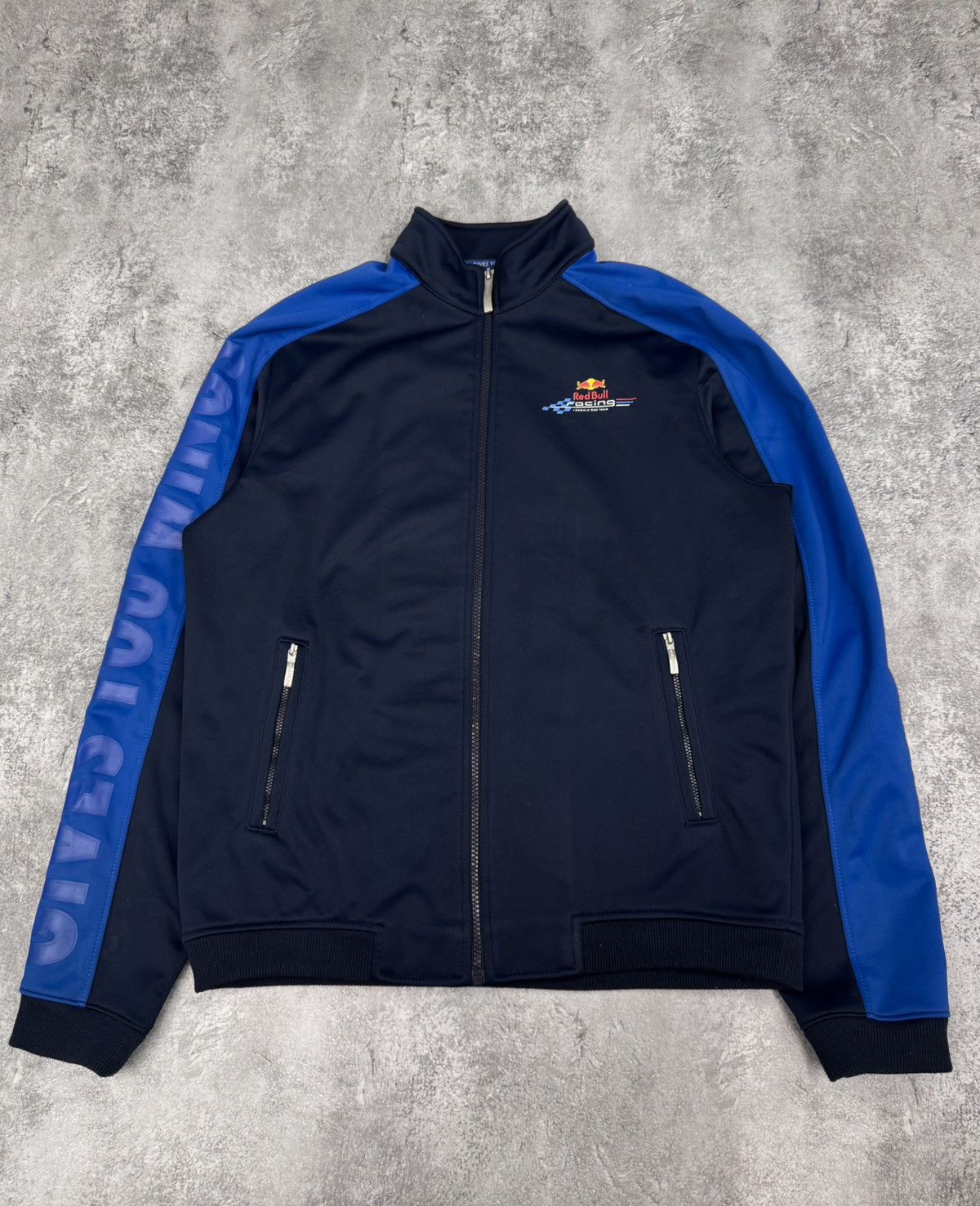 Red Bull Red Bull Racing Men Vintage Zip Track Jacket Navy Size L Size US L / EU 52-54 / 3 - 2 Thumbnail