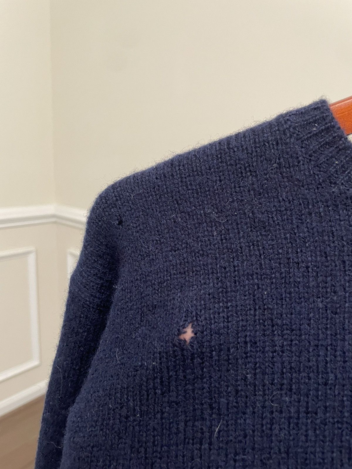 Polo Ralph Lauren Vintage Wool Polo Jeans RL Minimal Sweater Flag Our Legacy Size US L / EU 52-54 / 3 - 5 Thumbnail