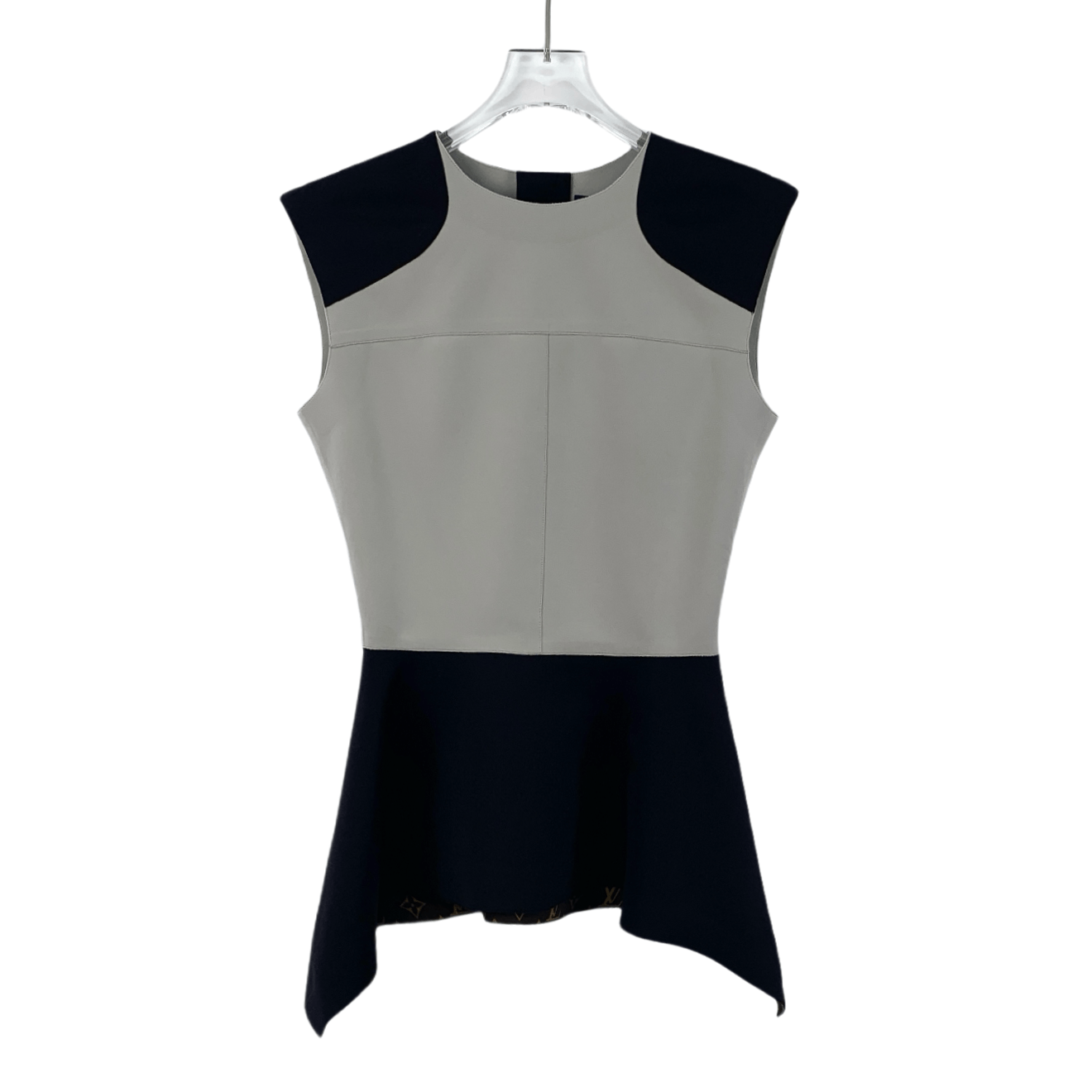 Louis Vuitton Louis Vuitton Top – Crewneck Tailored Top (Size S) Size S / US 4 / IT 40 - 1 Thumbnail