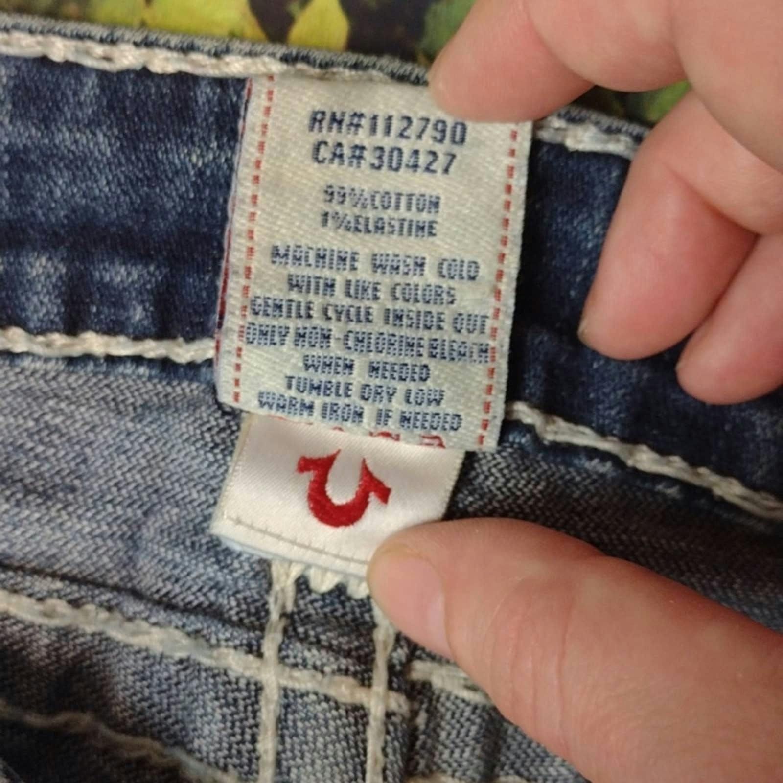 True Religion True religion Julie super t jeans size 31 Size 32" / US 10 / IT 46 - 3 Thumbnail