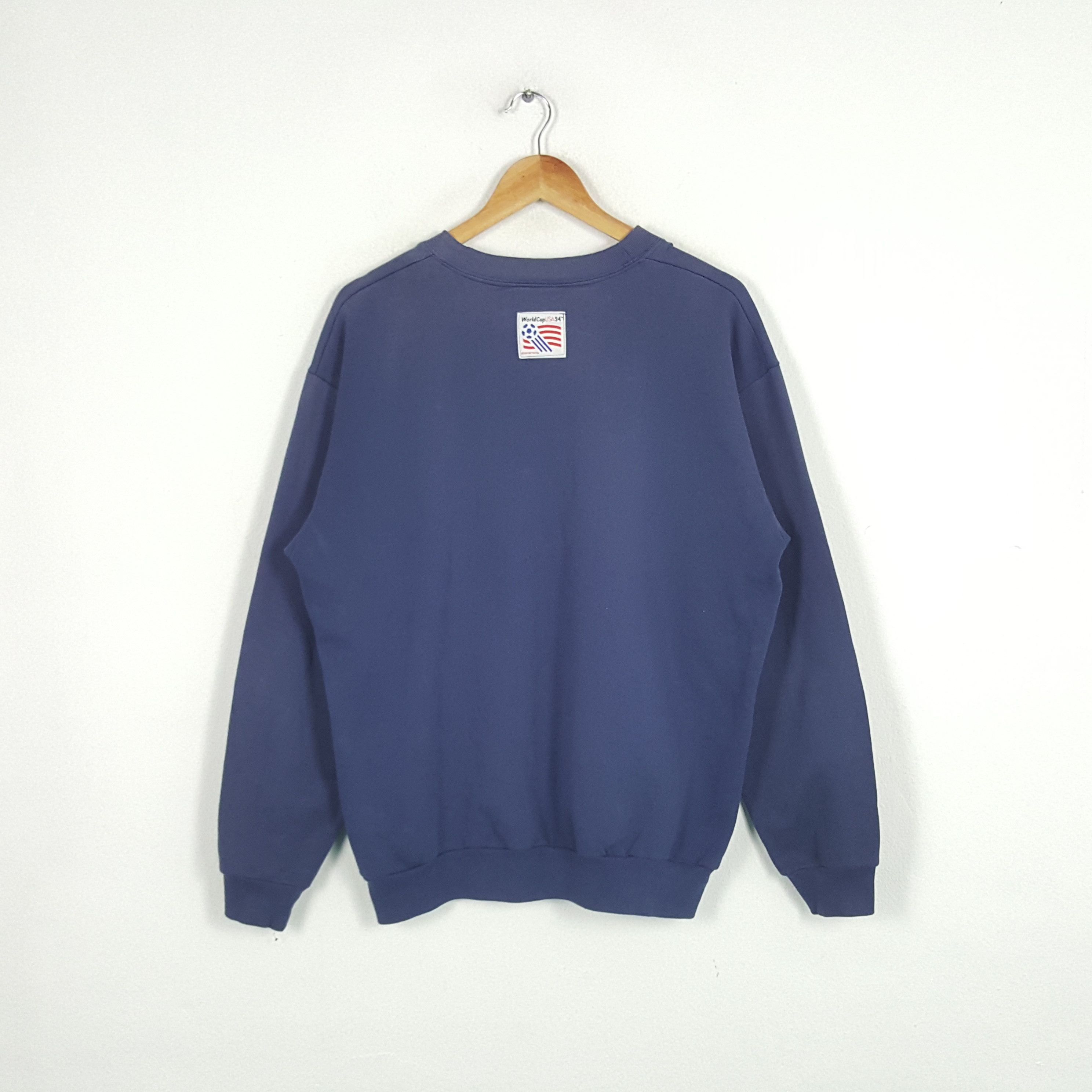 USA Olympics × Vintage Vintage 90's World Cup USA 94 Sports Style Sweatshirt Size US L / EU 52-54 / 3 - 3 Thumbnail