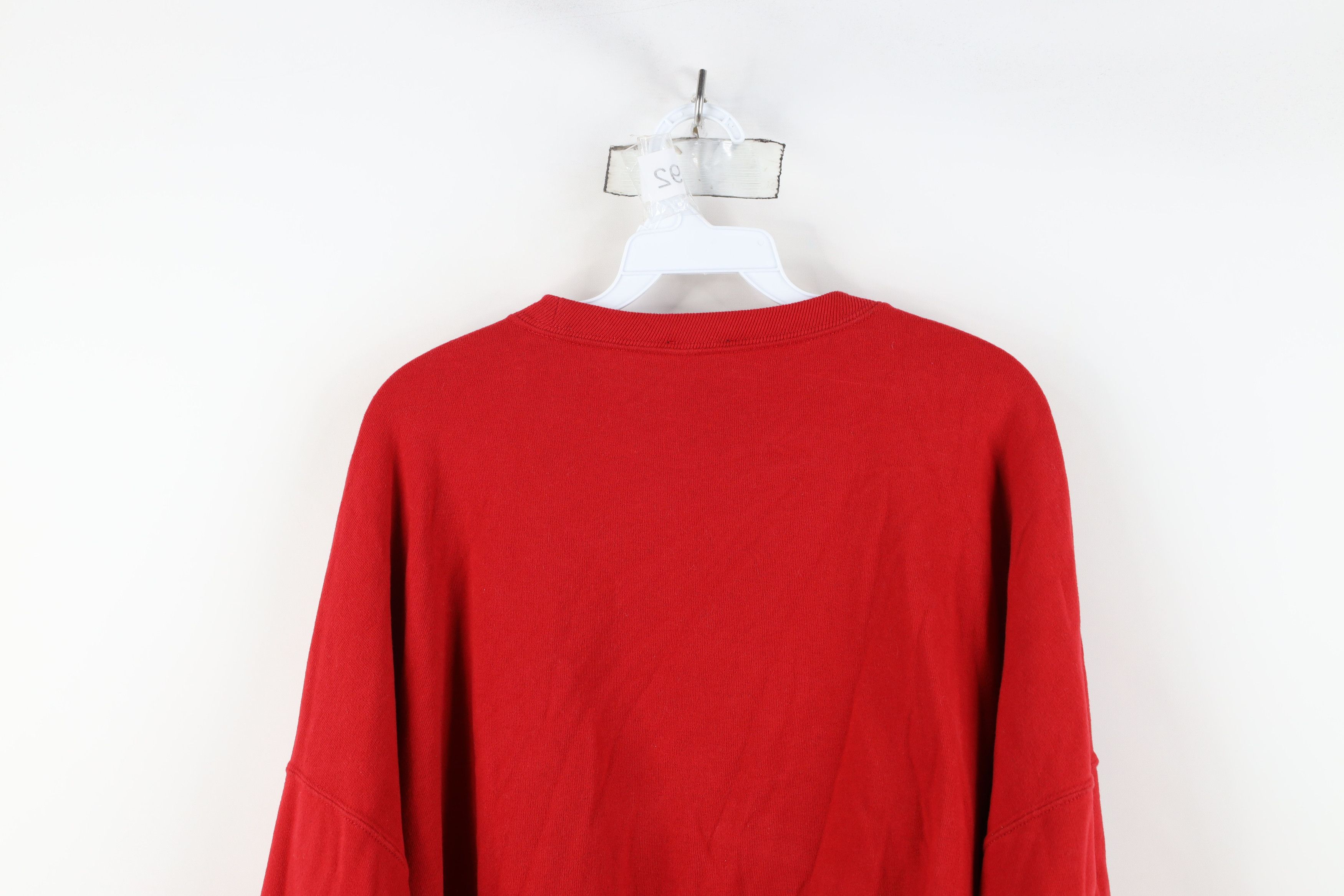 Ralph Lauren × Vintage Vintage Ralph Lauren Big Logo Boxy Oversized Sweatshirt Size L / US 10 / IT 46 - 13 Thumbnail