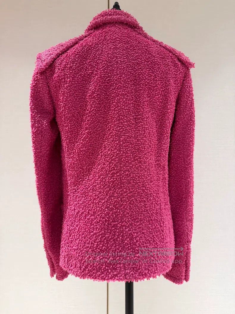 Chanel Chanel 20 early spring show rose pink tweed jacket Size XS / US 0-2 / IT 36-38 - 2 Thumbnail