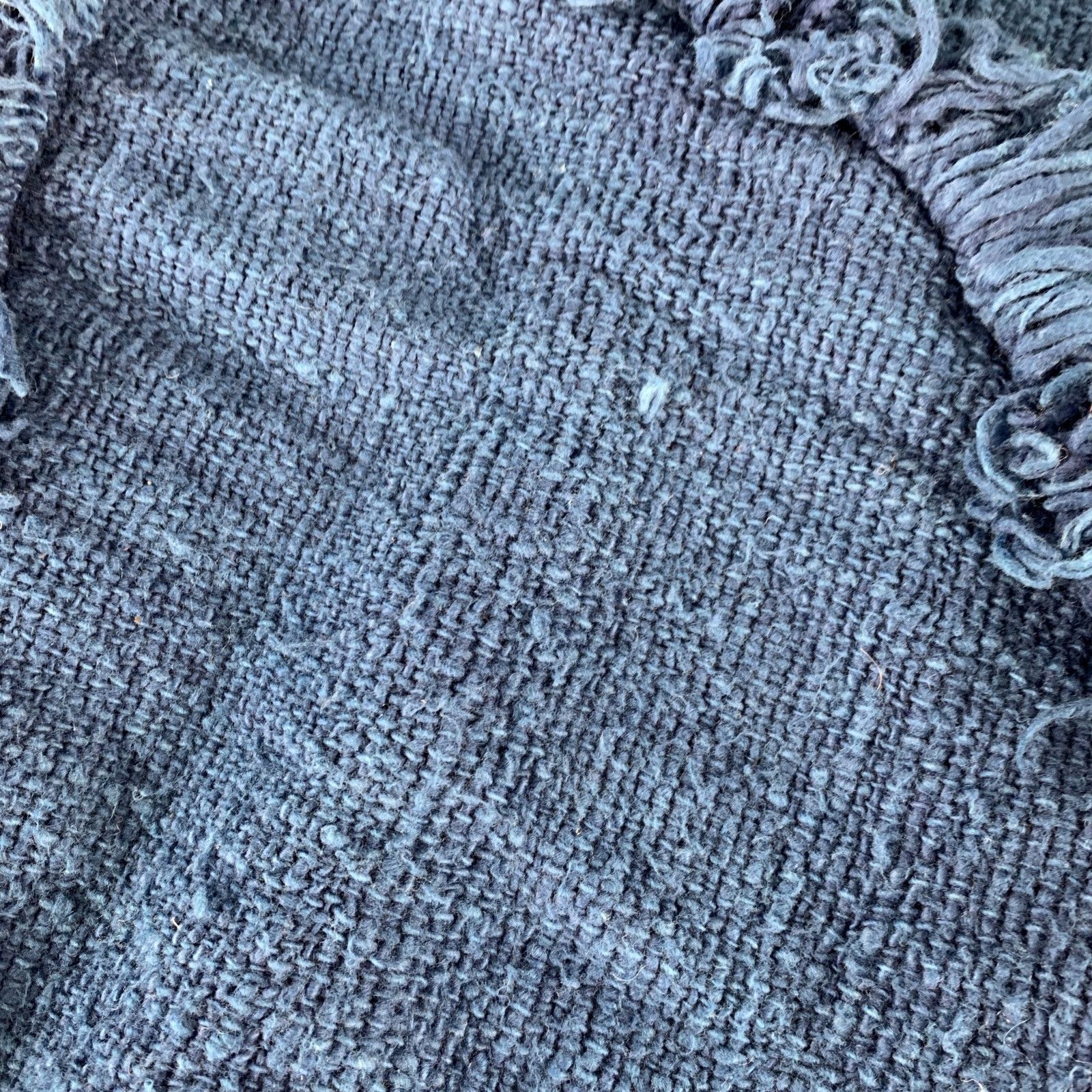 Other MIMBRES Blue Woven Cotton Scarf Shawl Size ONE SIZE - 6 Thumbnail