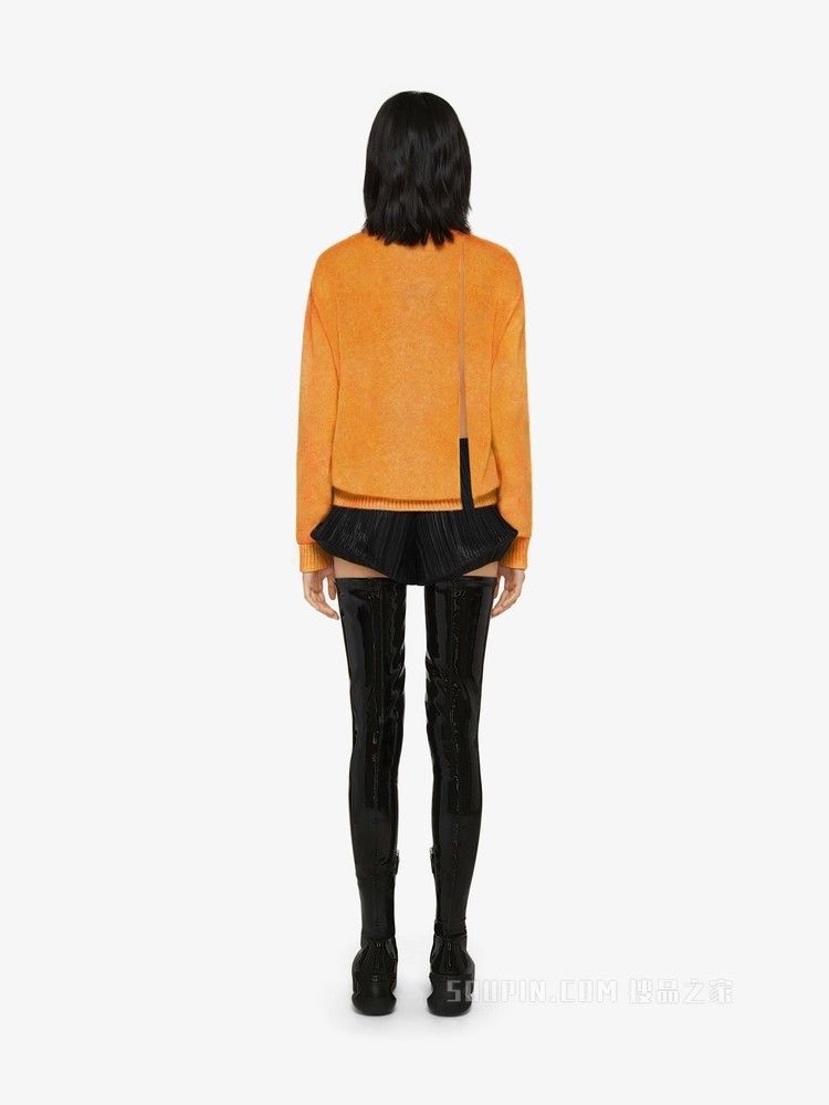 Givenchy o1y0925 Crewneck Sweater in Orange Size L / US 10 / IT 46 - 5 Thumbnail