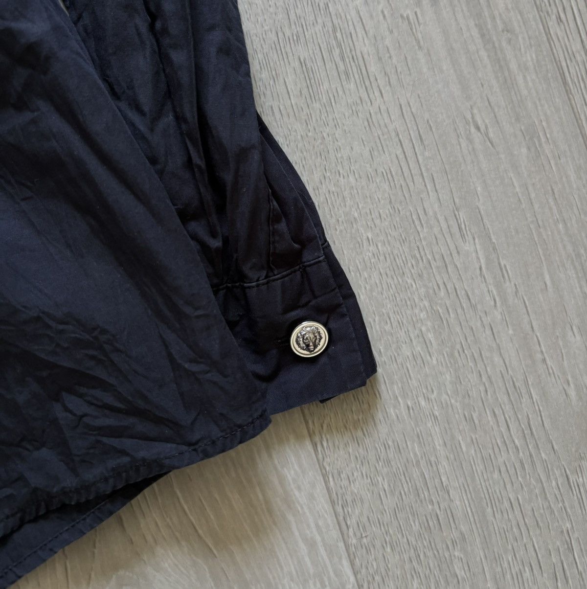 Versace × Versus Versace Versus Versace Black Shirt Button Up Size M / US 6-8 / IT 42-44 - 3 Thumbnail