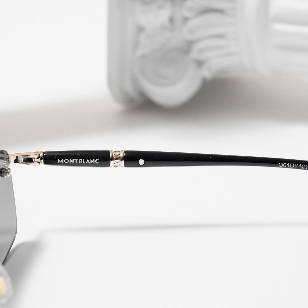 Montblanc MONTBLANC MB0344S 008 SUNGLASSES Size ONE SIZE - 4 Thumbnail