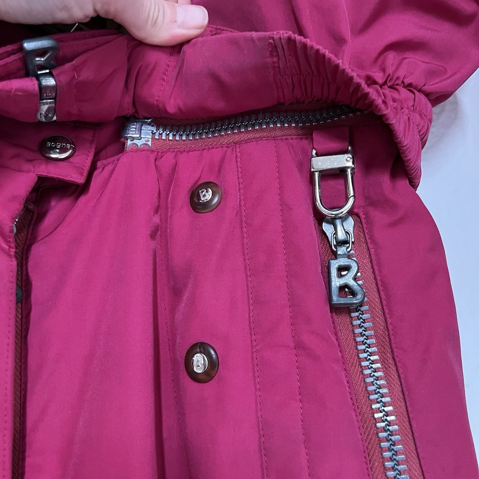 Bogner Vintage 90s BOGNER Convertible Ski Suit Sz 8 Pink Size M / US 6-8 / IT 42-44 - 9 Thumbnail