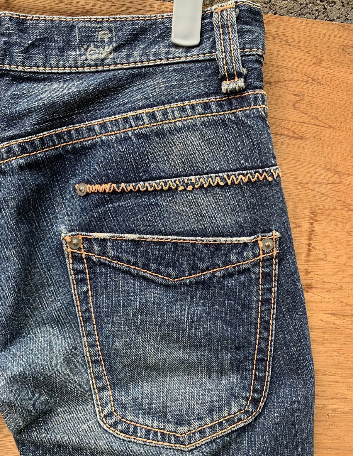 Vintage Keiji Itakura Japanese Designer Denim Pants Size US 30 / EU 46 - 17 Thumbnail