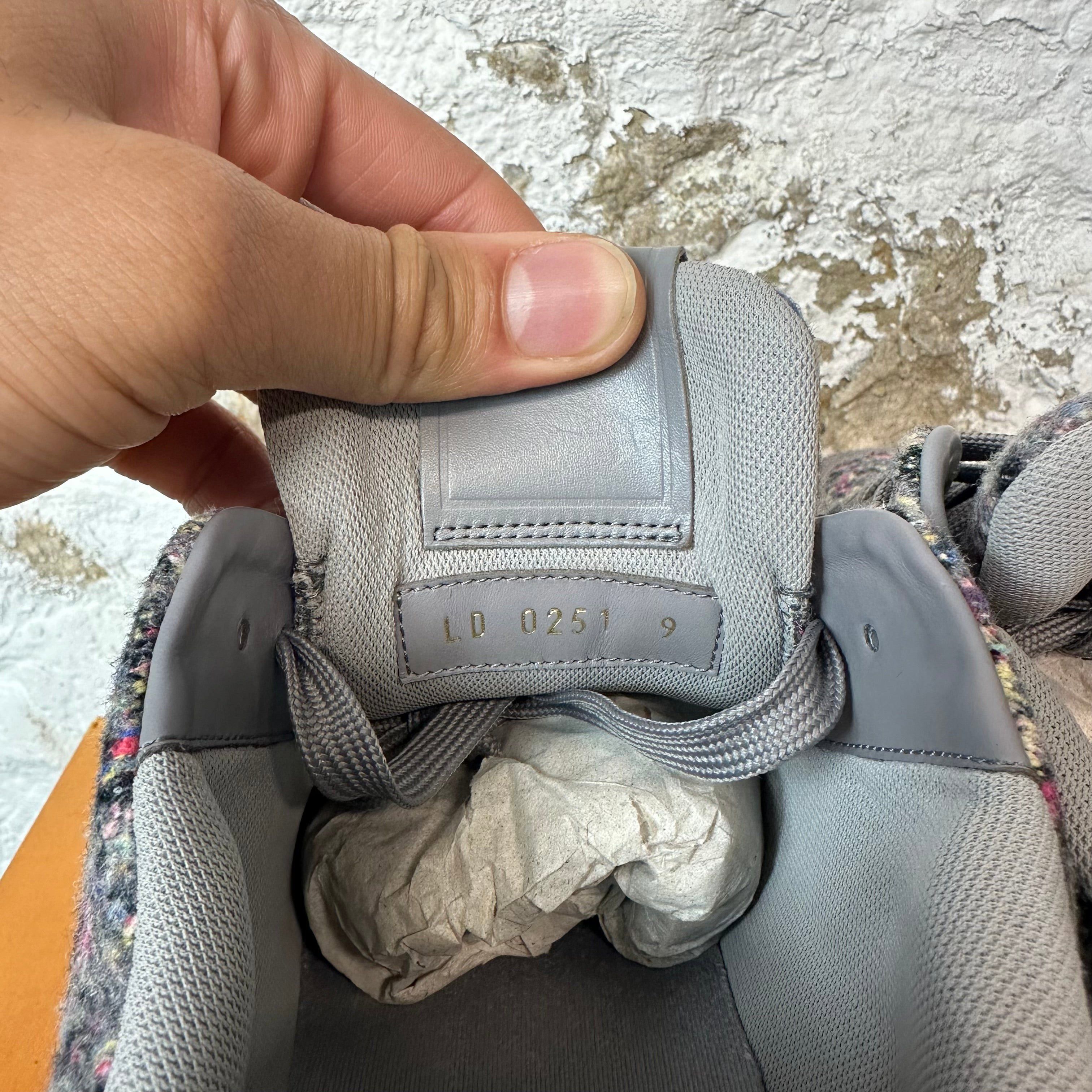 Louis Vuitton Louis Vuitton Gray Mulitcolor Trainer Sz 10.5 (9LV) Size US 10.5 / EU 43-44 - 6 Thumbnail
