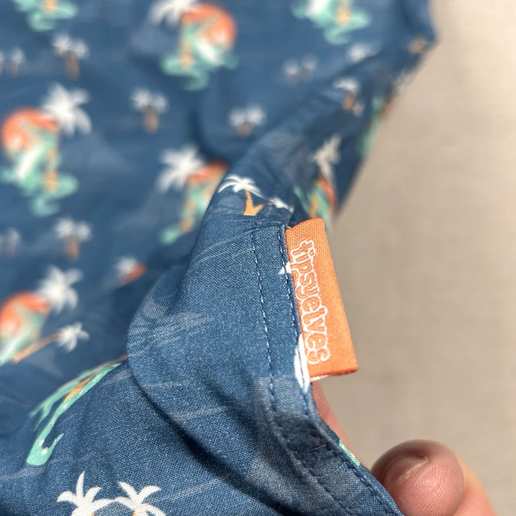 ALOHAS Tipsy Elves Shirt Mens 3XL All Over Print Alligators Hawaiian Aloha Tiki Resort Size US XXL / EU 58 / 5 - 5 Thumbnail