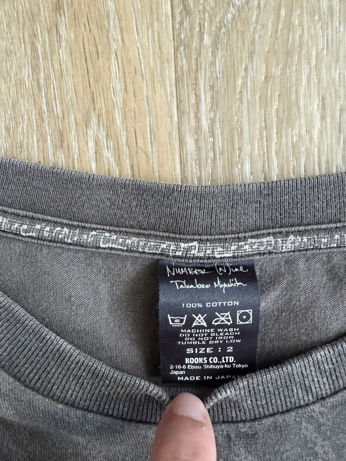 Number (N)ine × Takahiromiyashita The Soloist. SS07 Number (N)ine GOD Tee 2007 Size US M / EU 48-50 / 2 - 8 Thumbnail