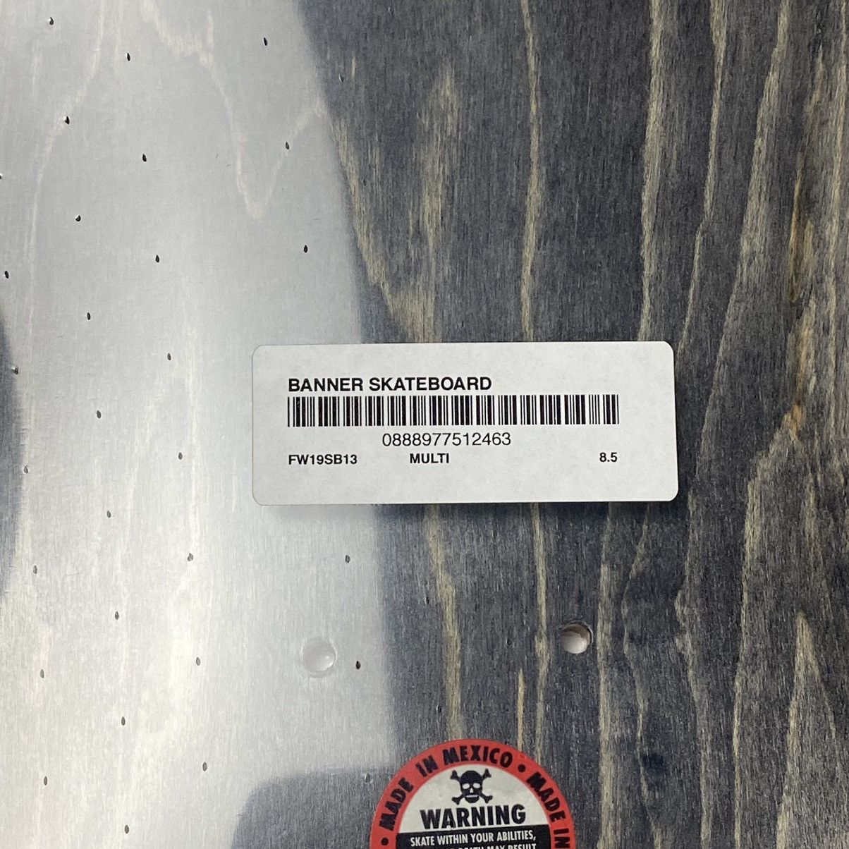 Supreme Supreme Banner Skateboard FW19 Size ONE SIZE - 5 Thumbnail