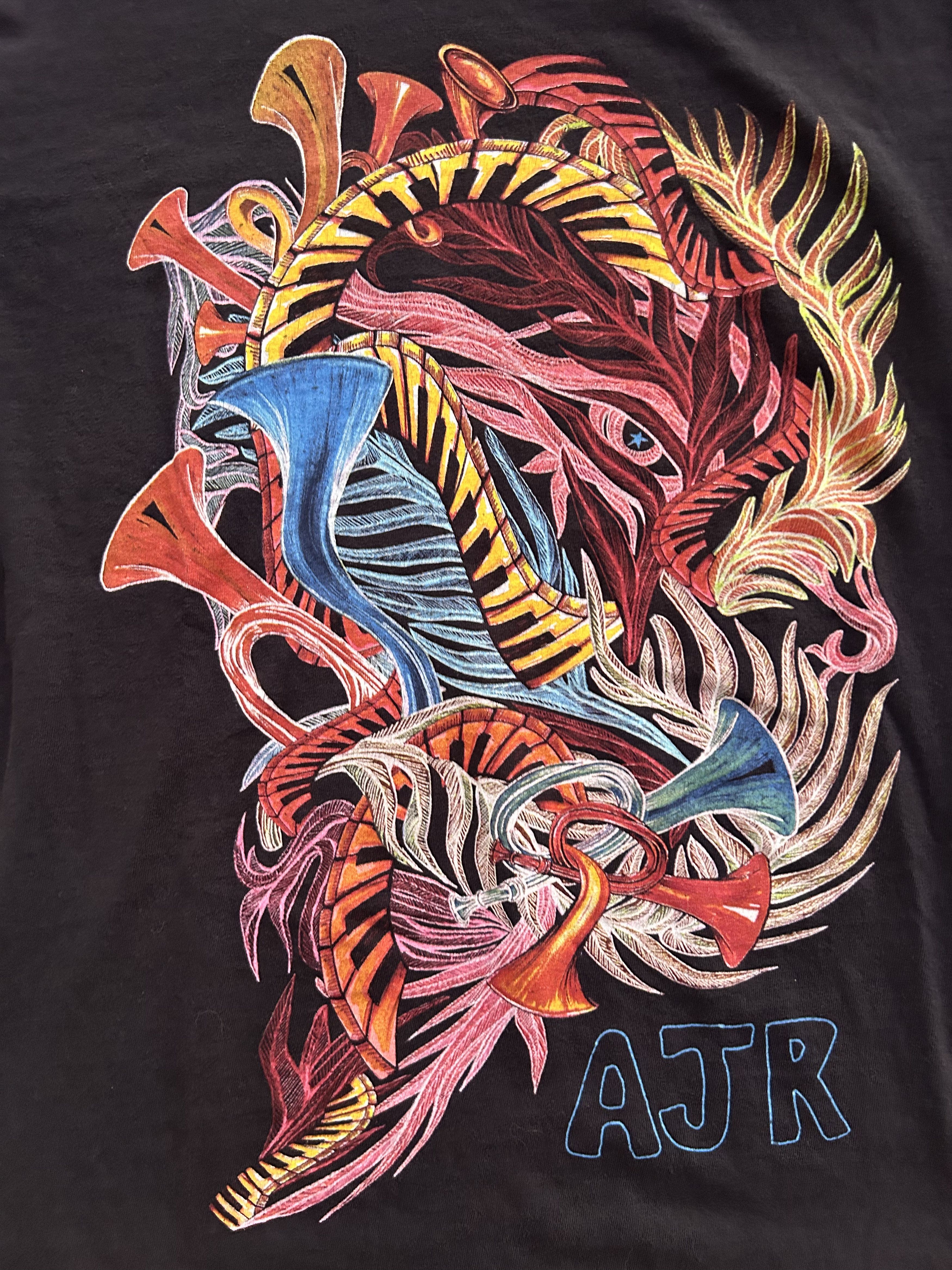 Vintage AJR Graphic Tee Size US M / EU 48-50 / 2 - 3 Thumbnail