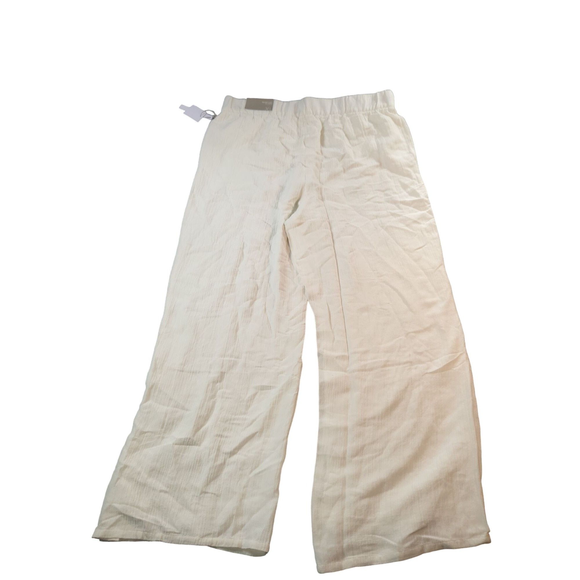 Designer Soft Surroundings Button Wide Leg Pants Women Sz XL 18 Full Size 40" / US 18 - 9 Thumbnail