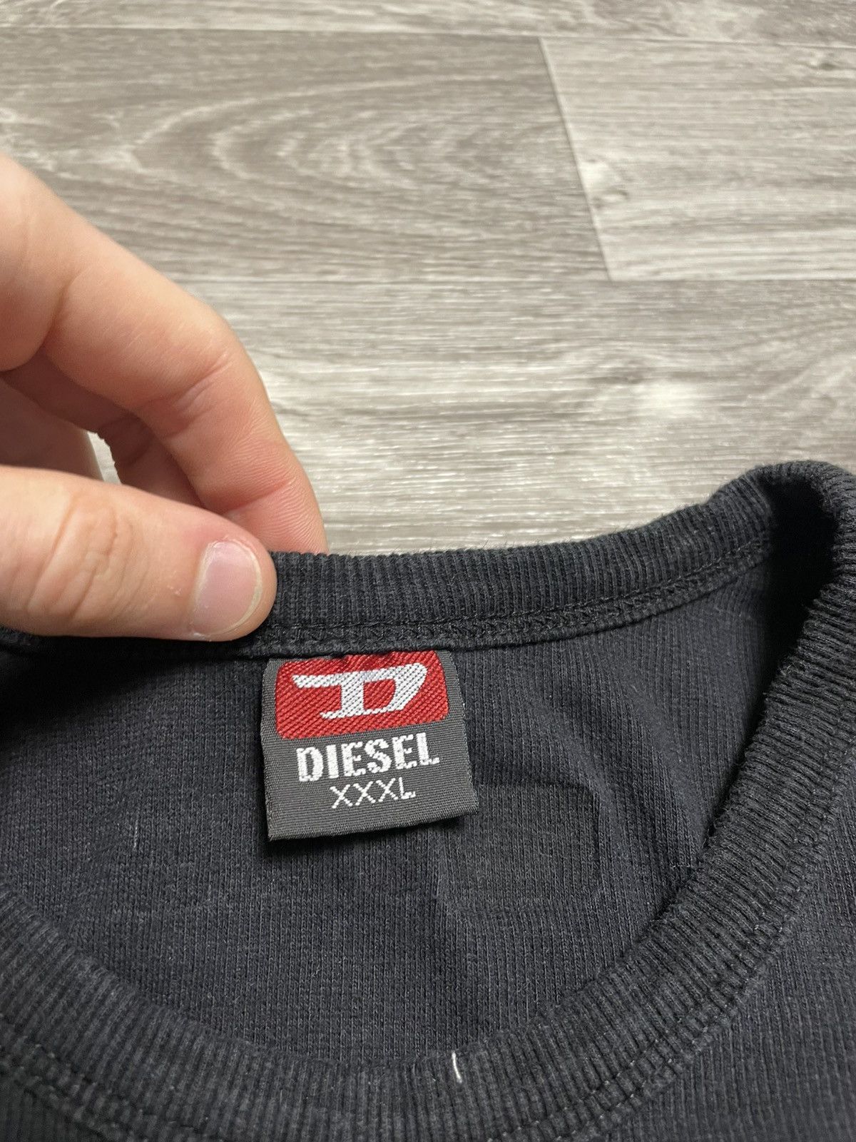 Diesel Vintage Diesel Black Sleeveless Tank Top Y2K Size US M / EU 48-50 / 2 - 6 Thumbnail