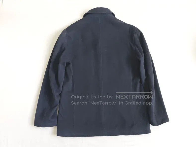 Hermes Hermes Men's hunting cashmere jacket, navy blue, 100% cash Size US M / EU 48-50 / 2 - 7 Thumbnail