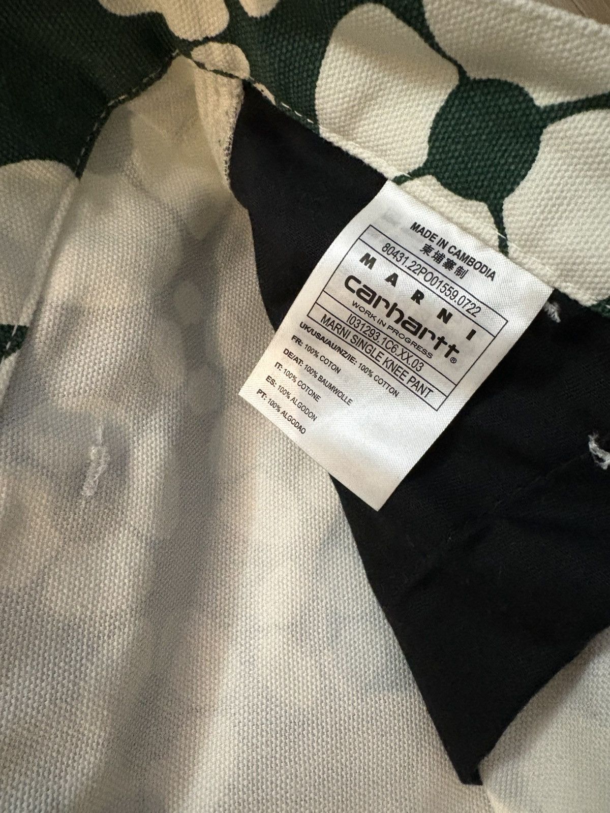 Carhartt Wip × Marni Carhartt x Marni Collab Size US 34 / EU 50 - 4 Thumbnail