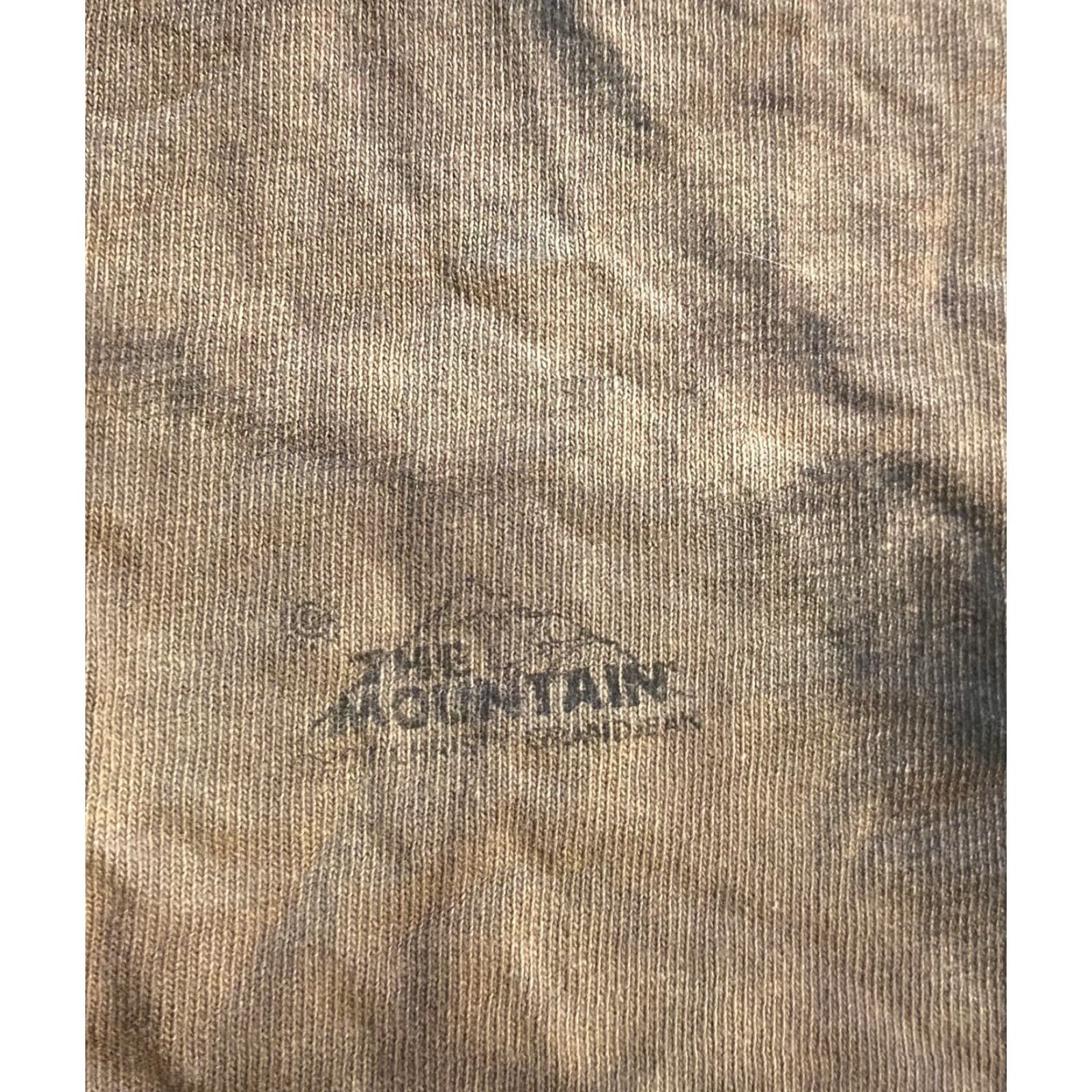 The Mountain VINTAGE The Mountain Warrior Polar Bear Tribal Hunter Beast Dyed Shirt S Men Brown Graphic Tee Crew Neck Short Sleeve T-Shirt 100% Cotton Regular Size US S / EU 44-46 / 1 - 5 Thumbnail