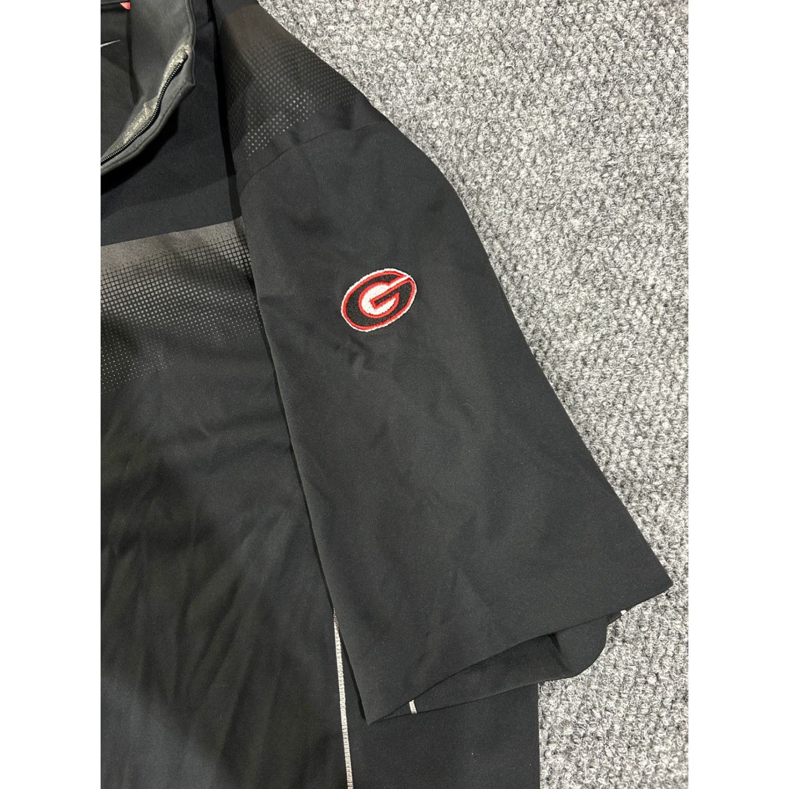 Nike Nike Golf Jacket Mens M Black Windbreaker Pullover Half Zip Storm Fit Geor gia Wind Size US M / EU 48-50 / 2 - 4 Thumbnail