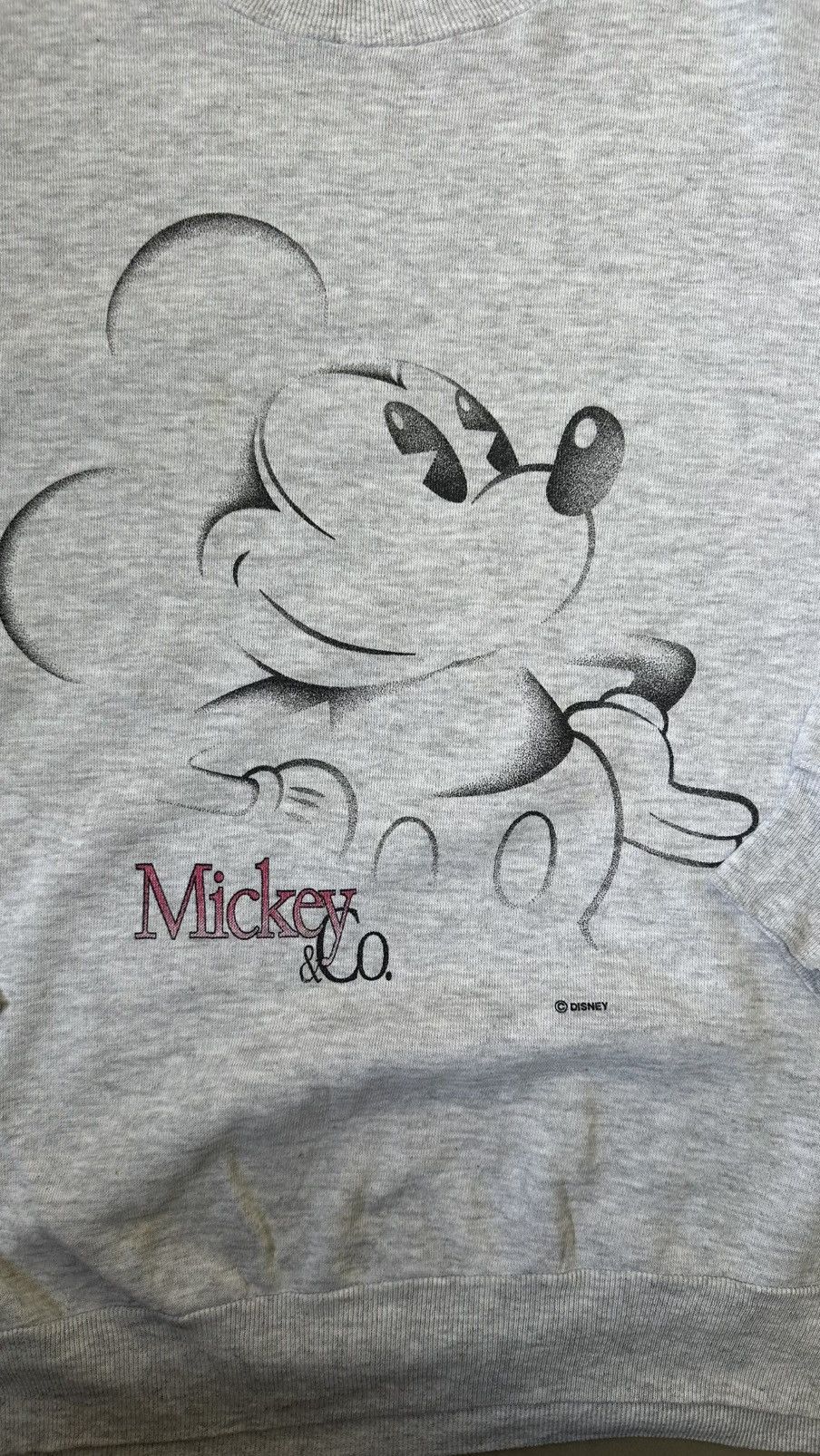 Mickey Mouse VINTAGE MICKEY MOUSE SWEATSHIRT Size US L / EU 52-54 / 3 - 2 Thumbnail