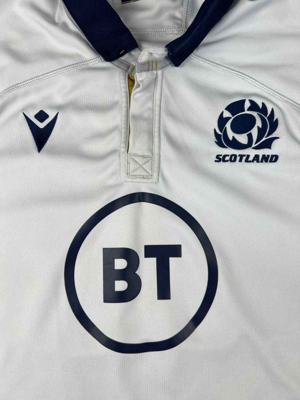 Macron 2020/2021 Macron Scotland Rugby Union Away Shirt Jersey Size US XL / EU 56 / 4 - 3 Thumbnail