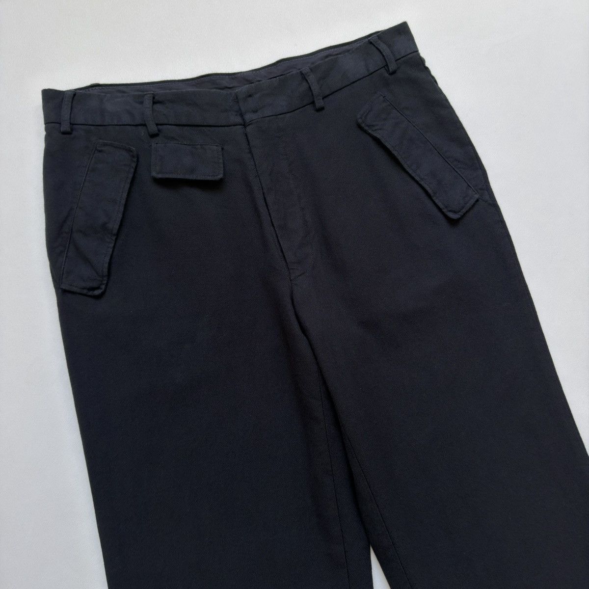 Maison Margiela S/S 04 Black Cotton ‘Utility Pants’ Size US 36 / EU 52 - 6 Thumbnail