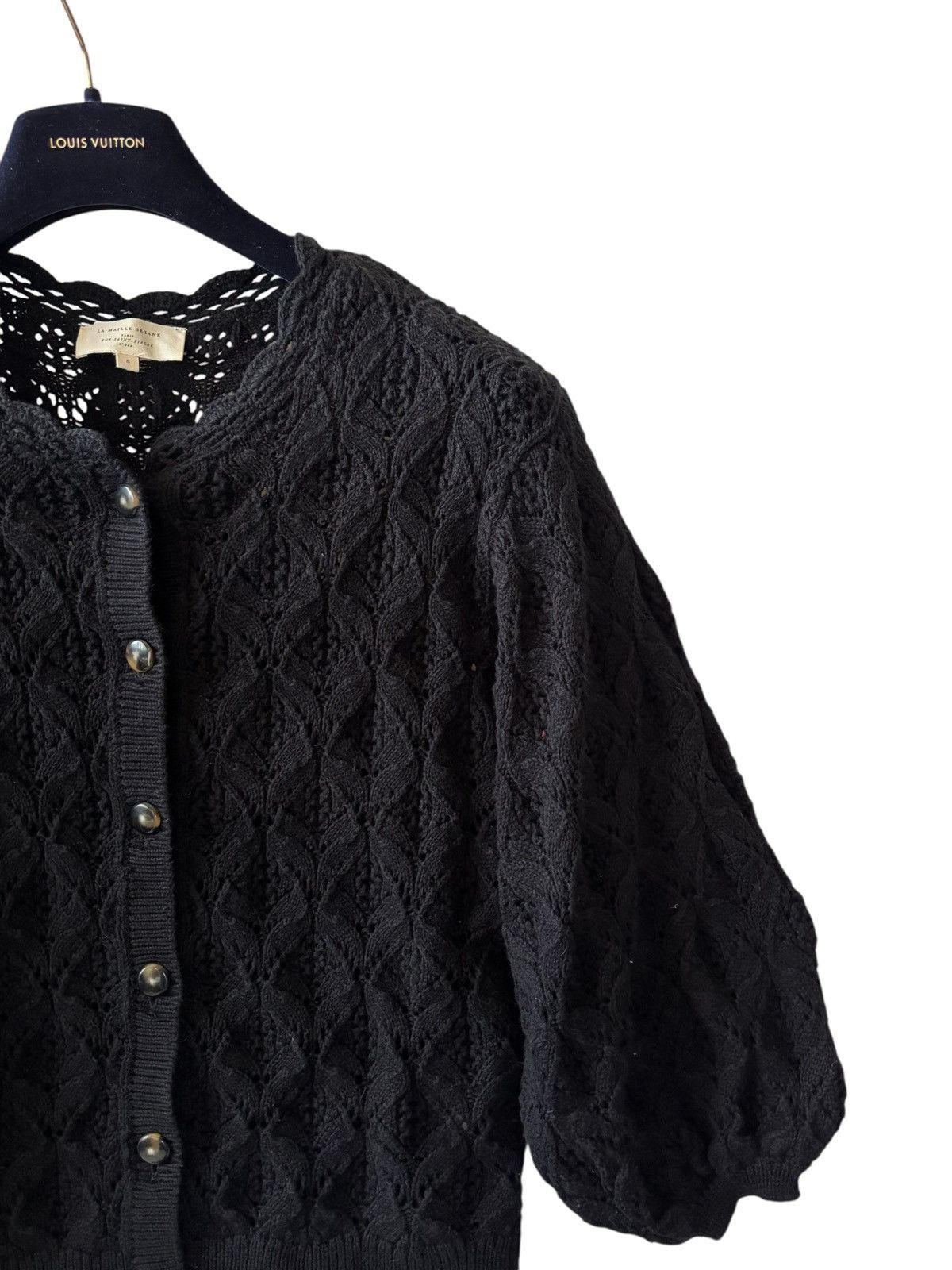 Sezane Sezane Chunky Knit alpaca cardigan Size S / US 4 / IT 40 - 3 Thumbnail