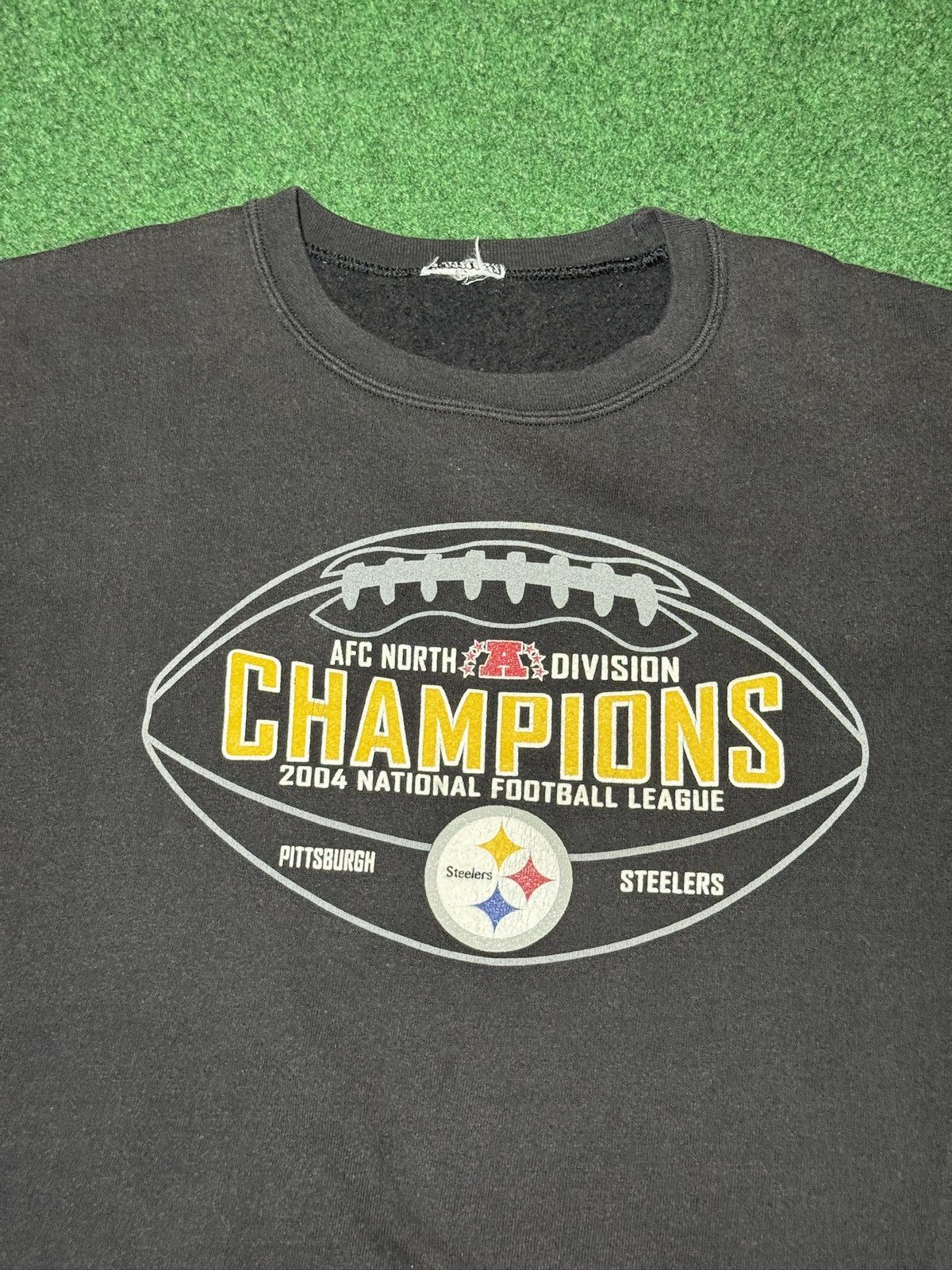 NFL Vintage Pittsburgh Steelers Y2K AFC Champions Sweatshirt Size US L / EU 52-54 / 3 - 2 Thumbnail