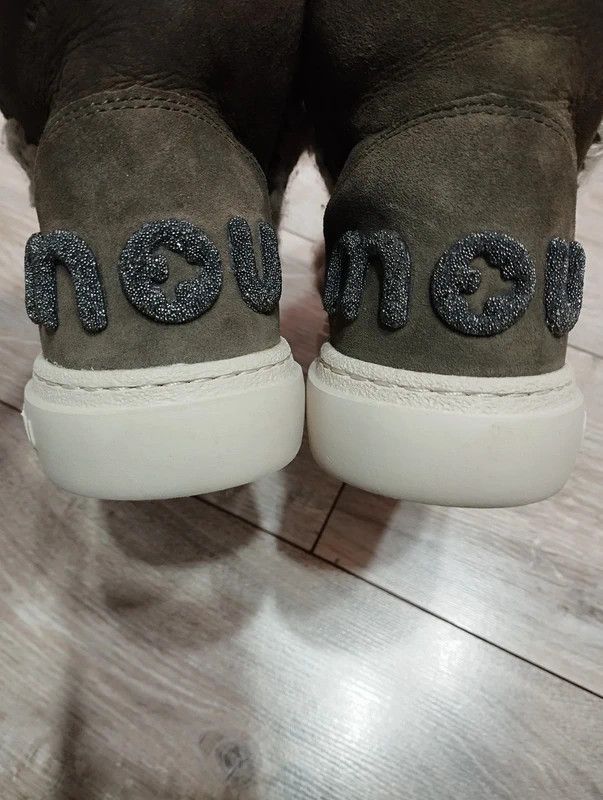 Mou Mou Eskimo Bold Glitter Logo size 38 snow boots Size US 8 / IT 38 - 5 Thumbnail